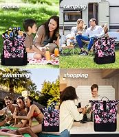 DEWUR 35L Hűtő Hátizsák Vízálló Piknik Camping Strand Túra Utazás 6
