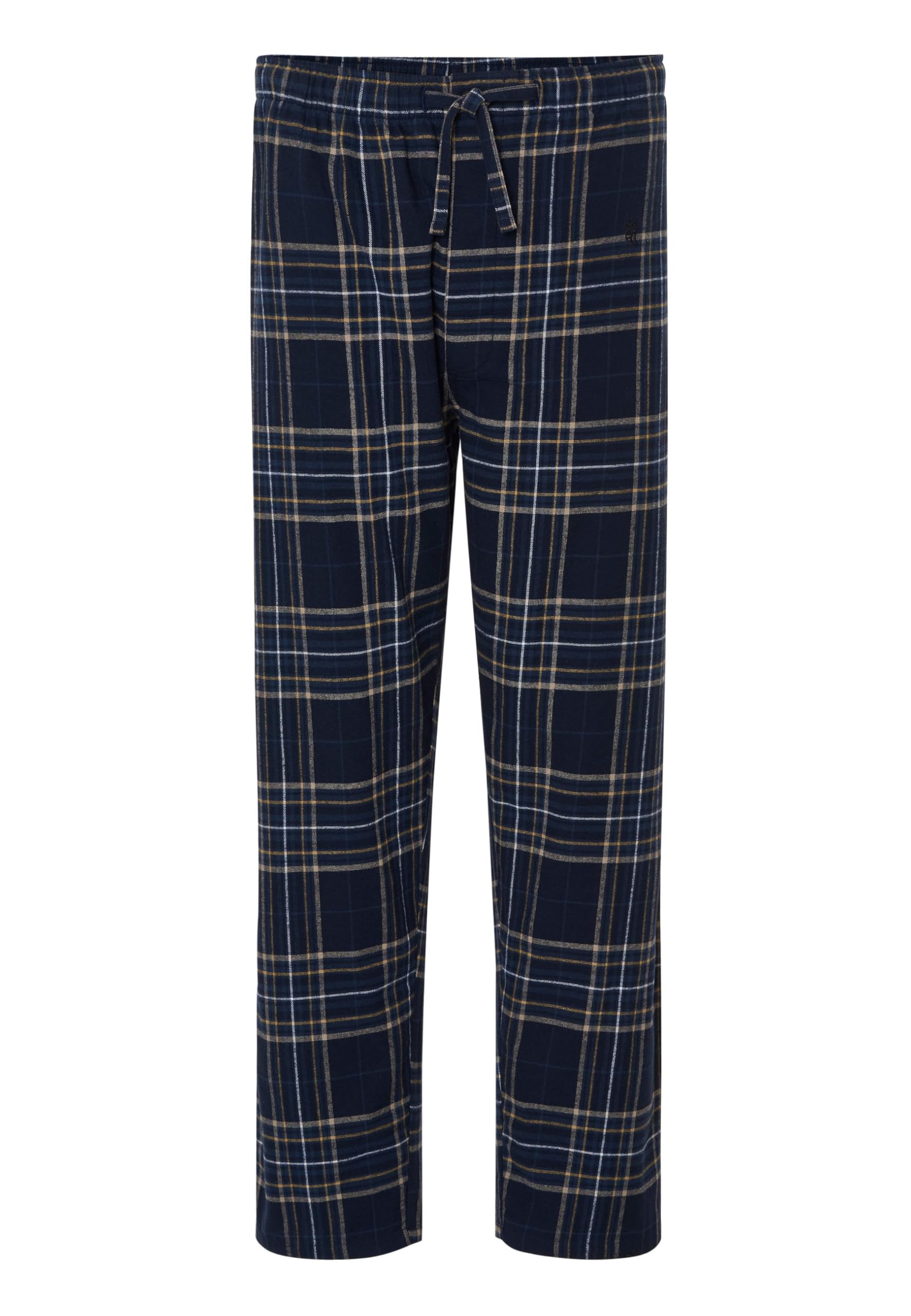 El Búho Nocturno Pantalón Pijama Hombre Largo - Algodón 100% Franela Invierno o Mezcla Tela Otoño - Bolsillos Bragueta Abierta Parte Abajo Sueltos Ropa Dormir