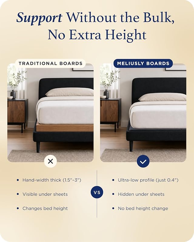 Meliusly Original Bunkie Board King Size (76x80) - Under Bed Support image 5