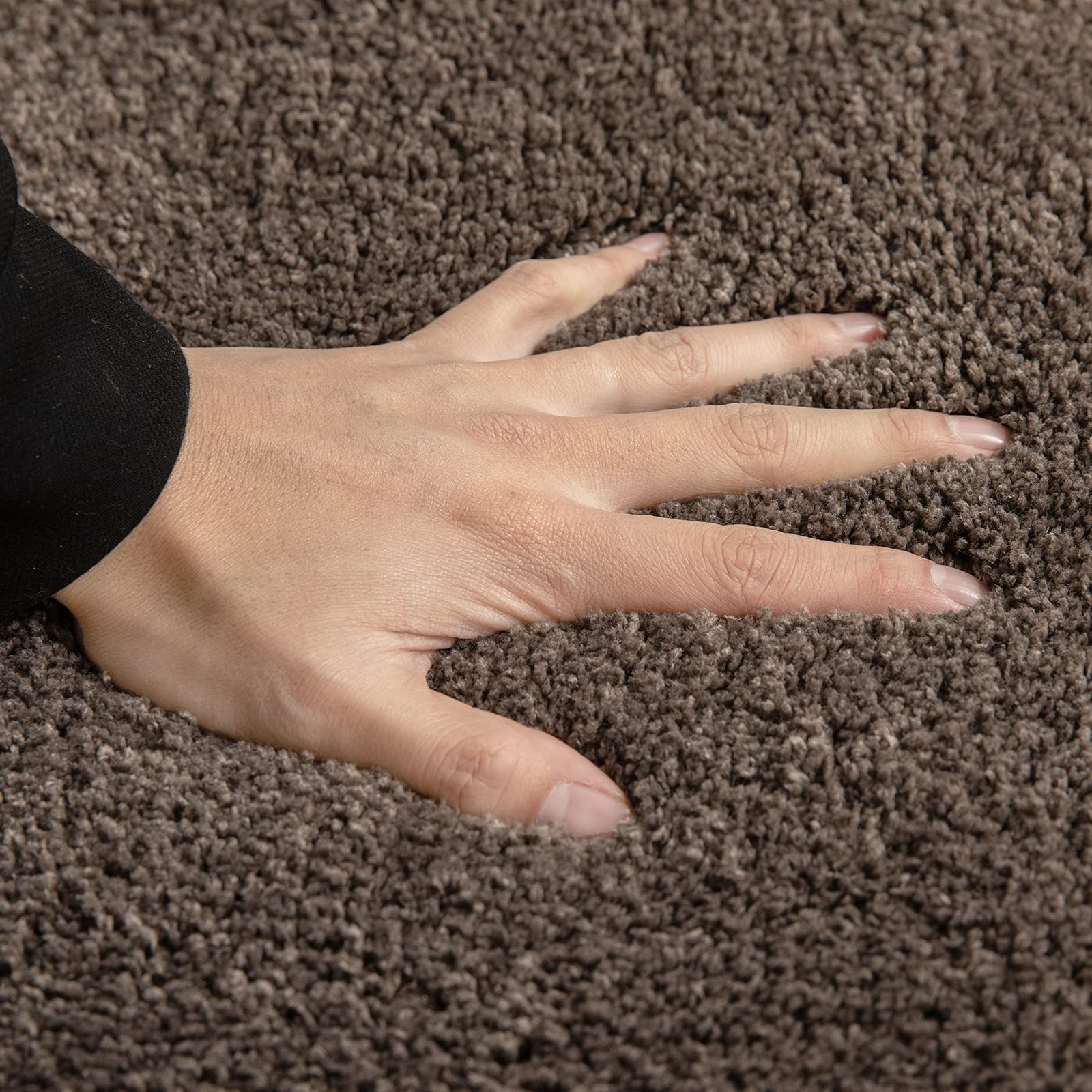 MIULEE Badmatten antislip badkamermatten douchemat absorberend badkamertapijt groot tapijt deurmat binnen keuken tapijten tapijt mat voor badkamer slaapkamer keuken ingang 70x120 cm bruin