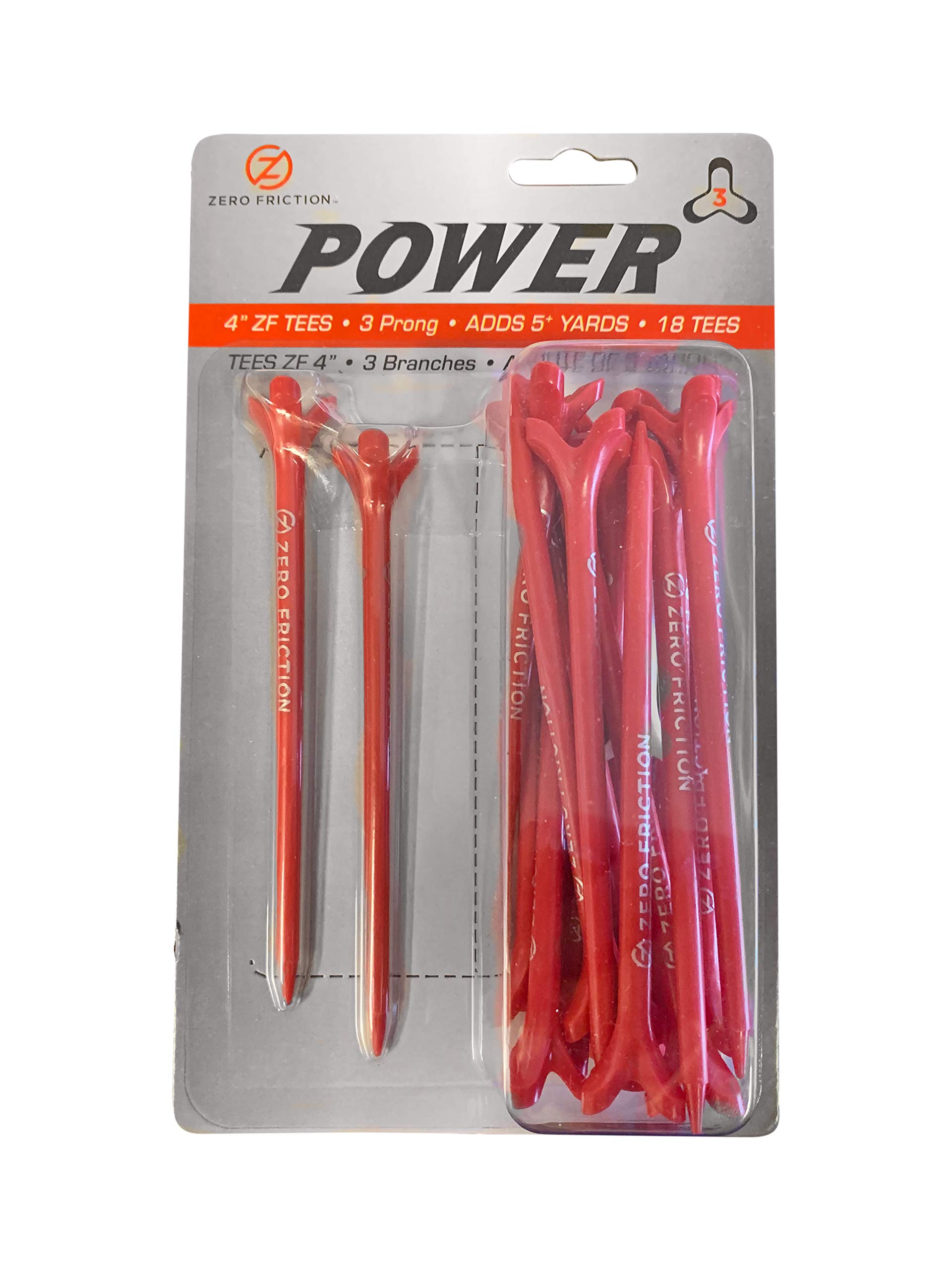 Zero FrictionPower 3 Prong Golf Tees
