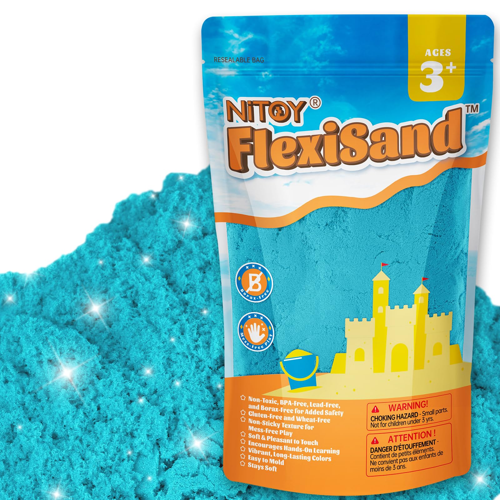 sandy様　ネオブライス　アウトフィット Amazon.com: NiToy FlexiSand 2.2Lbs Sand Toy, Never Dries Out-Fun