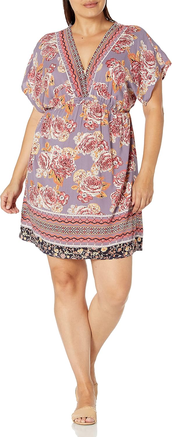 Angie Women's Ss Kimono Dress