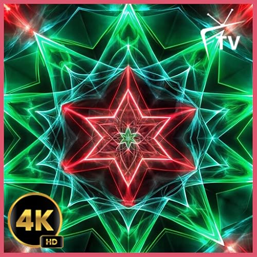 seduahc - économiseur d'écran en boucle kaleidoscope dream - visuels hypnotiques, météo et horloge en temps réel pour des moments de calme.