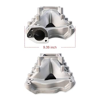 Amazon.com: JGhyperX 54031 air gap Intake Manifold Aluminum