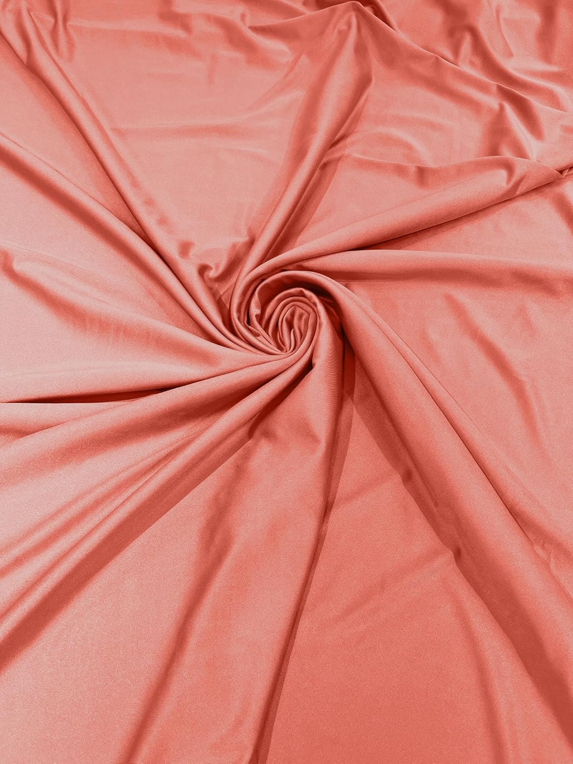 New Creations Fabric & Foam Inc, 59/60 Wide 80% Nylon 20% Spandex Fabric, Swimwear/Active wear (Coral, 1 Yard)