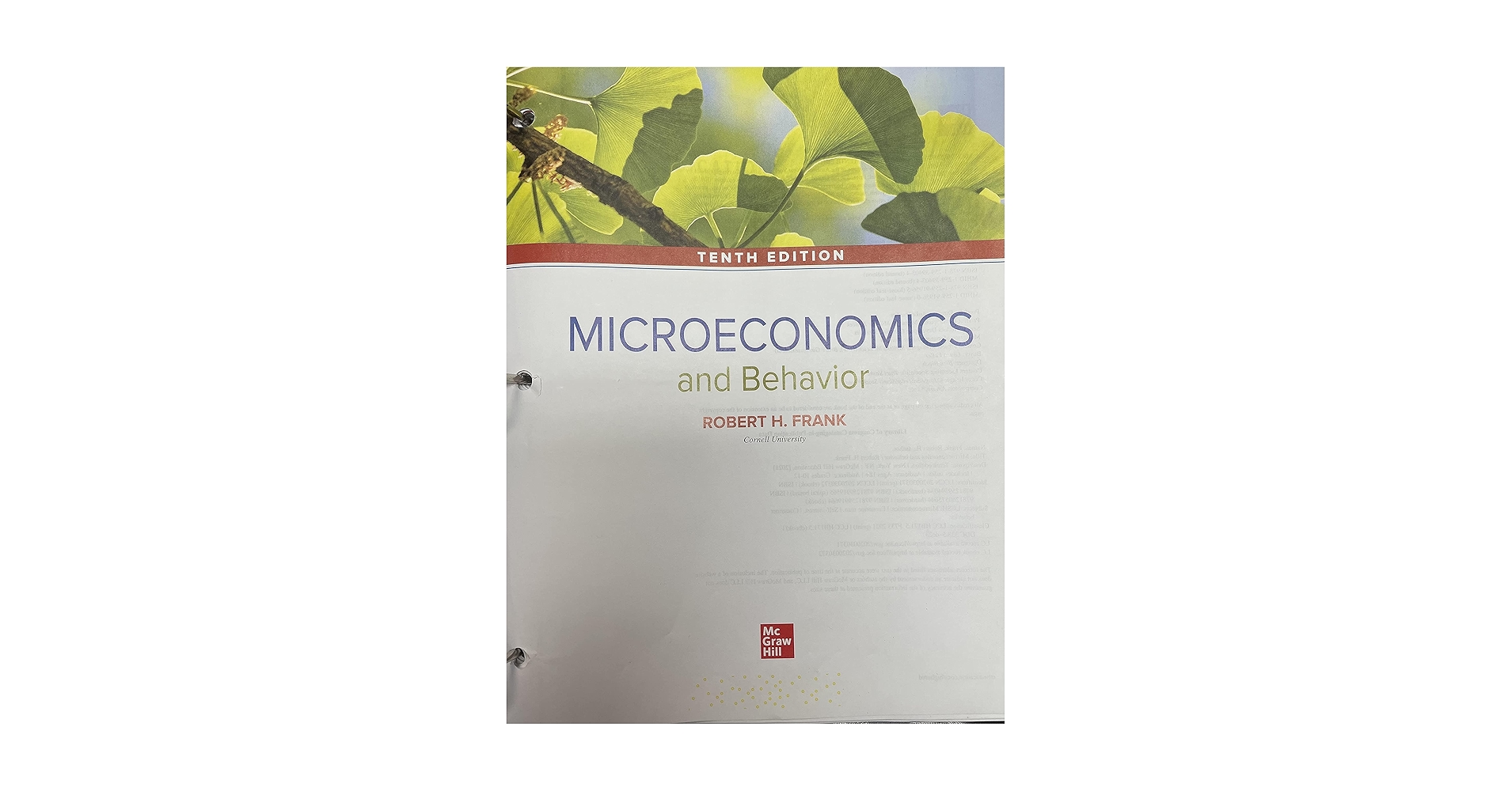 ビジネス・経済 Microeconomics and Behavior by Frank Microeconomics and Behavior (Mcgraw-hill/Irwin Series in