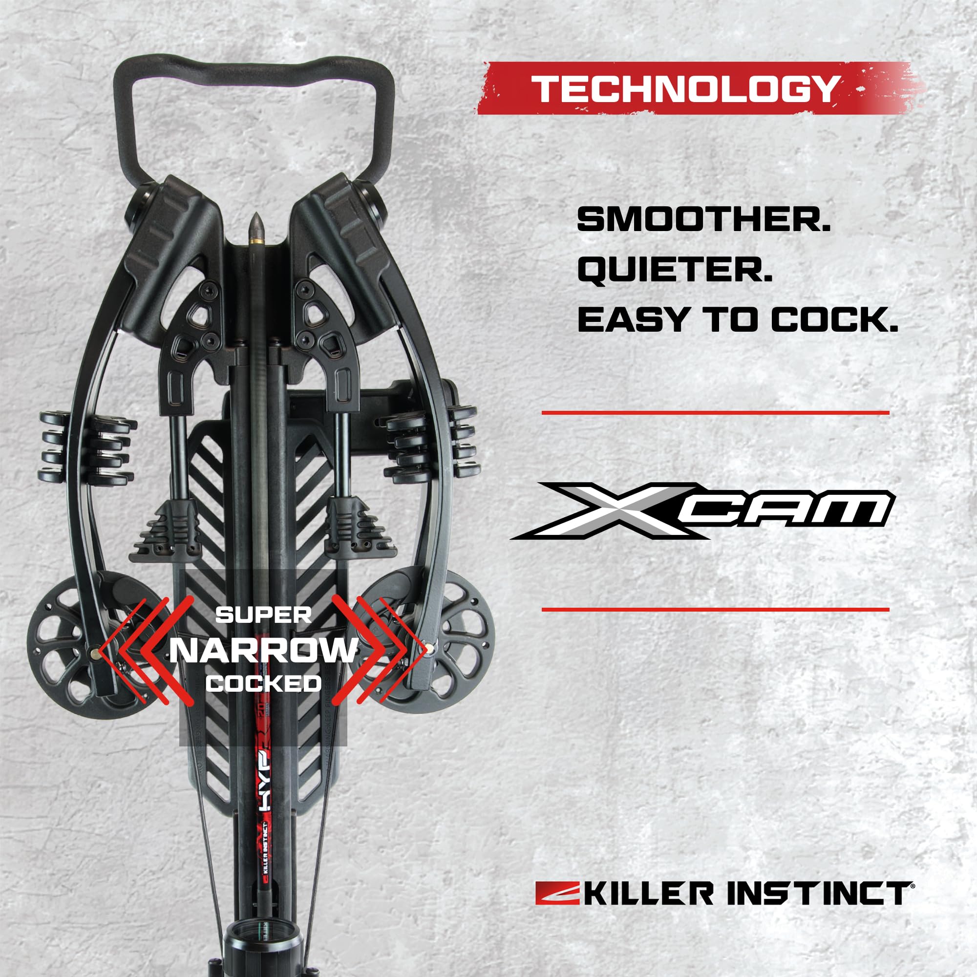 Amazon.com : Killer Instinct TEMPR-X Crossbow Kit 405 FPS 195 LB