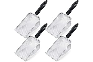 Dunzy 4-pack Reptile Sand Sifters: Essential Substrate Cleaning Tools