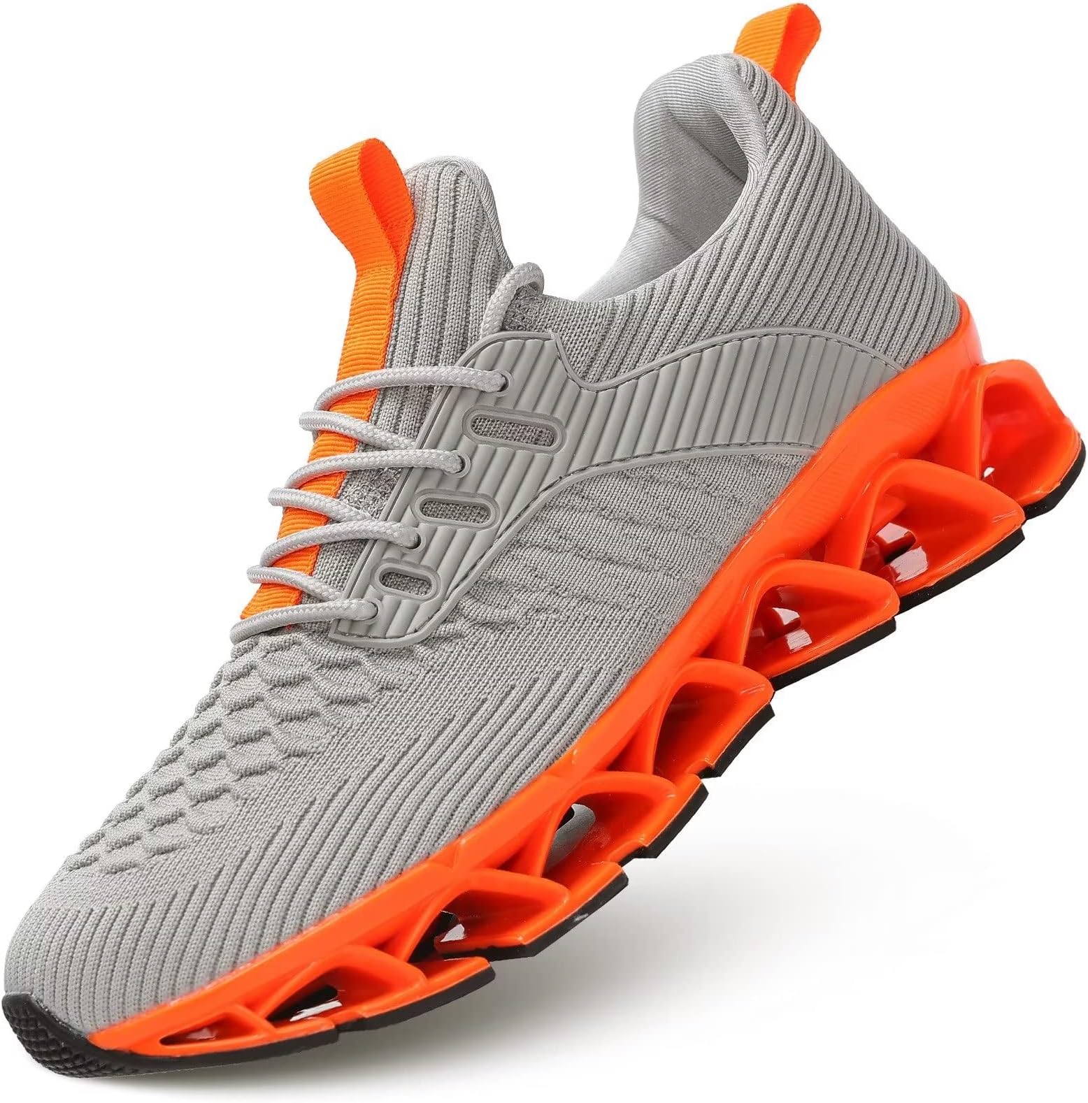 KvovzoMen's Slip on Walking Running Shoes Blade Tennis Casual Fashion Sneakers Comfort Non Slip Work Sport Athletic Trainer