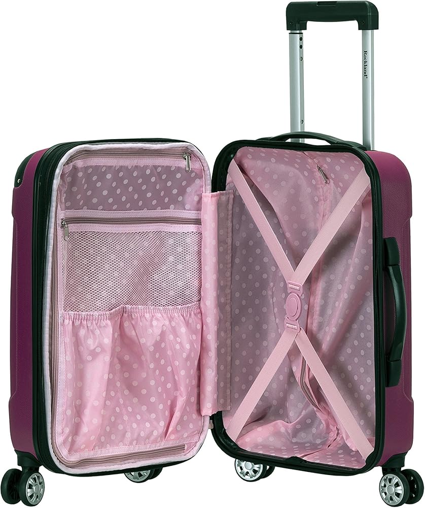 Amazon.com | Rockland London Hardside Spinner Wheel Luggage