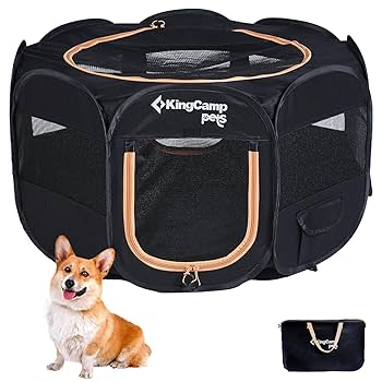 期間限定セール！TIMMY REGISFORD SHELTER 8枚セット Amazon | KingCamp ペットサークル ドッグハウス 中型犬 八角形