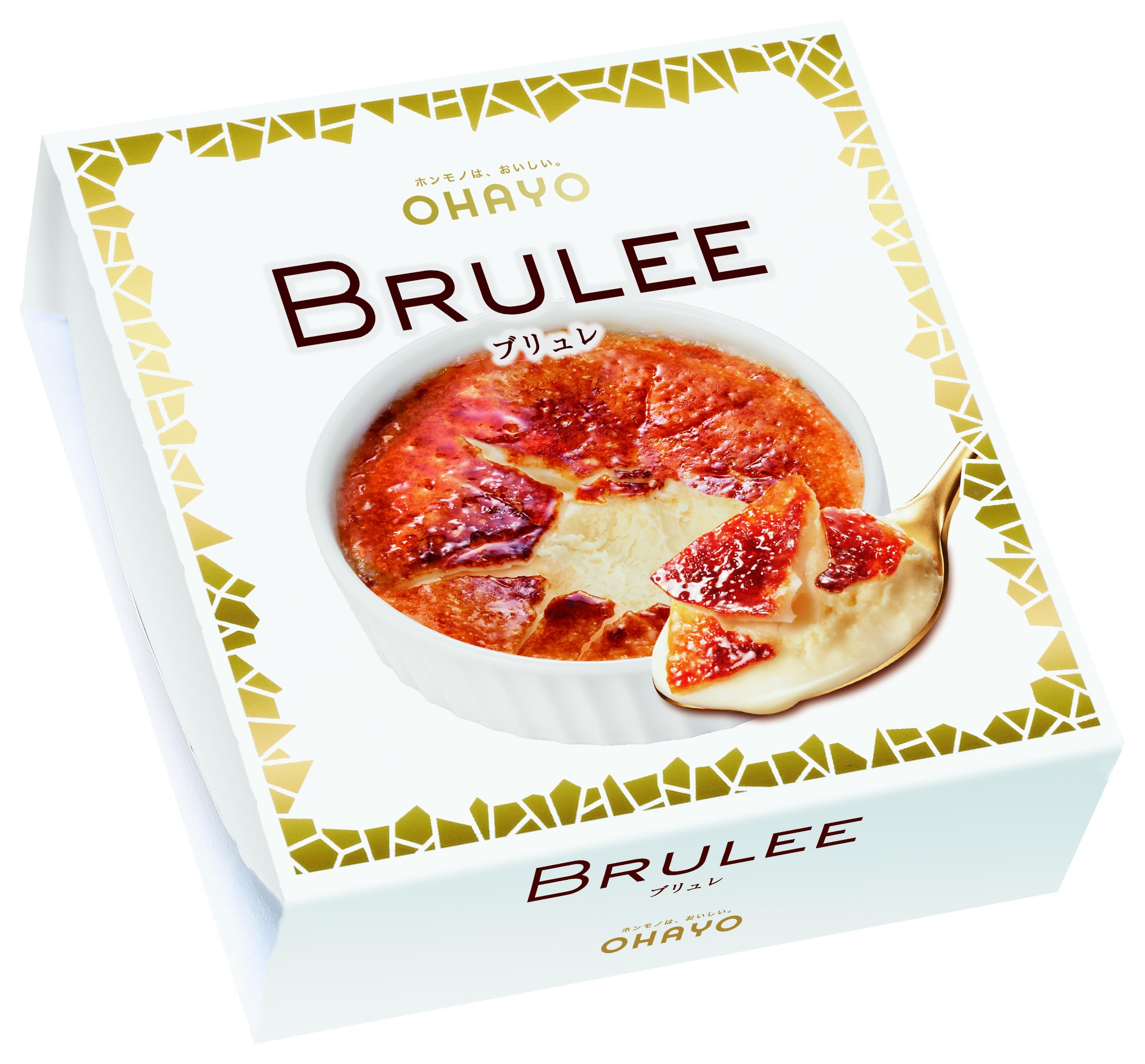 オハヨー乳業　BRULEE（ブリュレ）104ml×6個