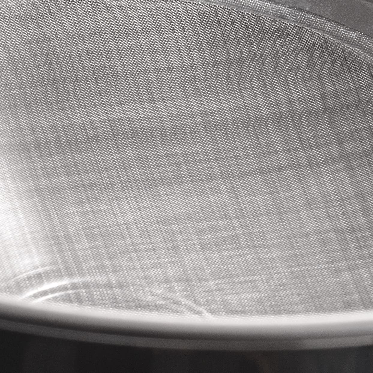 Imbuto in acciaio inox da 7 pollici con schermo filtrante saldato a maglia 120 per il trasferimento di liquidi, olio, polvere, resina