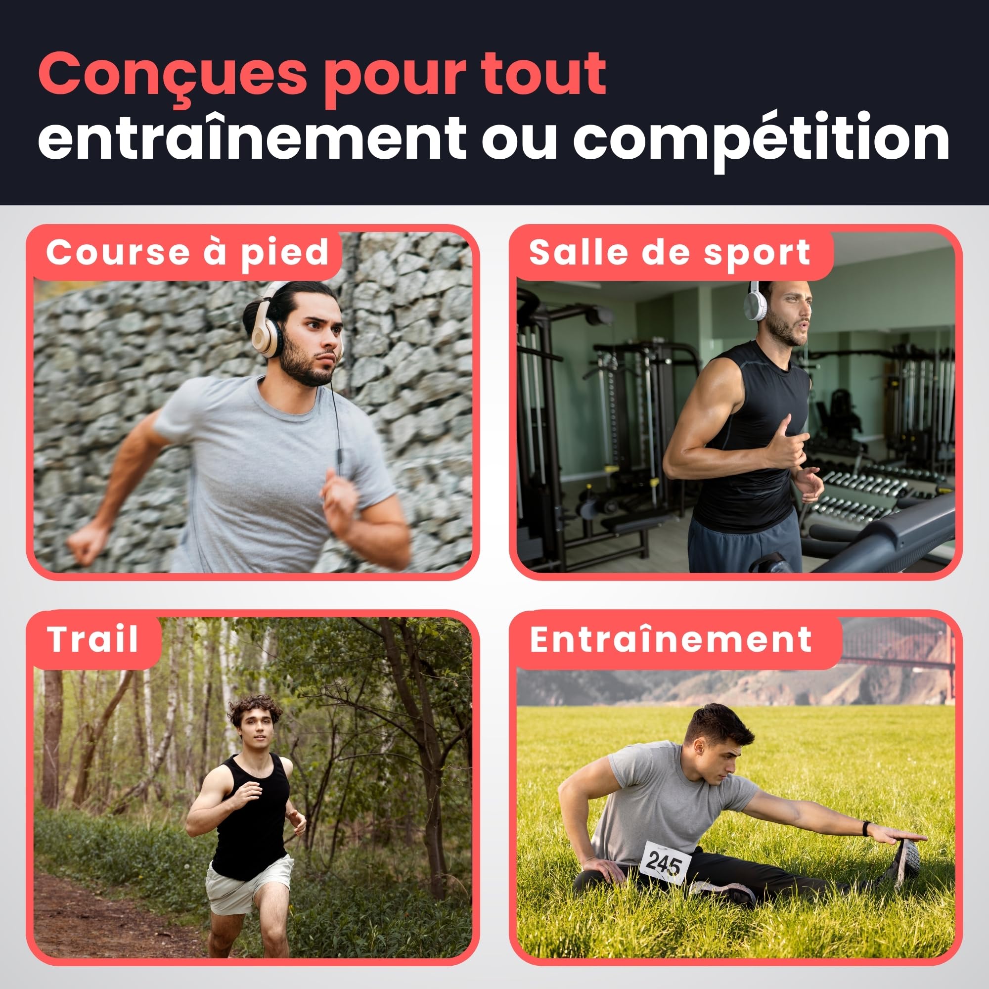 Protège Mamelon Running Homme 35mm Jetable Adhésif Résistant Cœur Doux