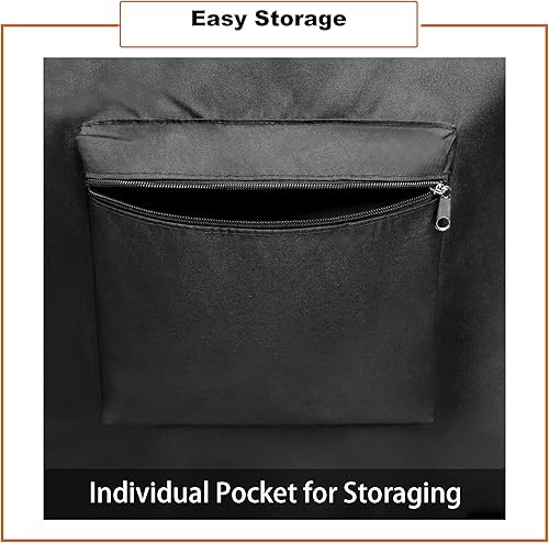 Miniatura 5 de Cubierta para congelador de pecho, impermeable, a prueba de polvo, para exteriores o interiores, para congelador profundo, apta para congelador