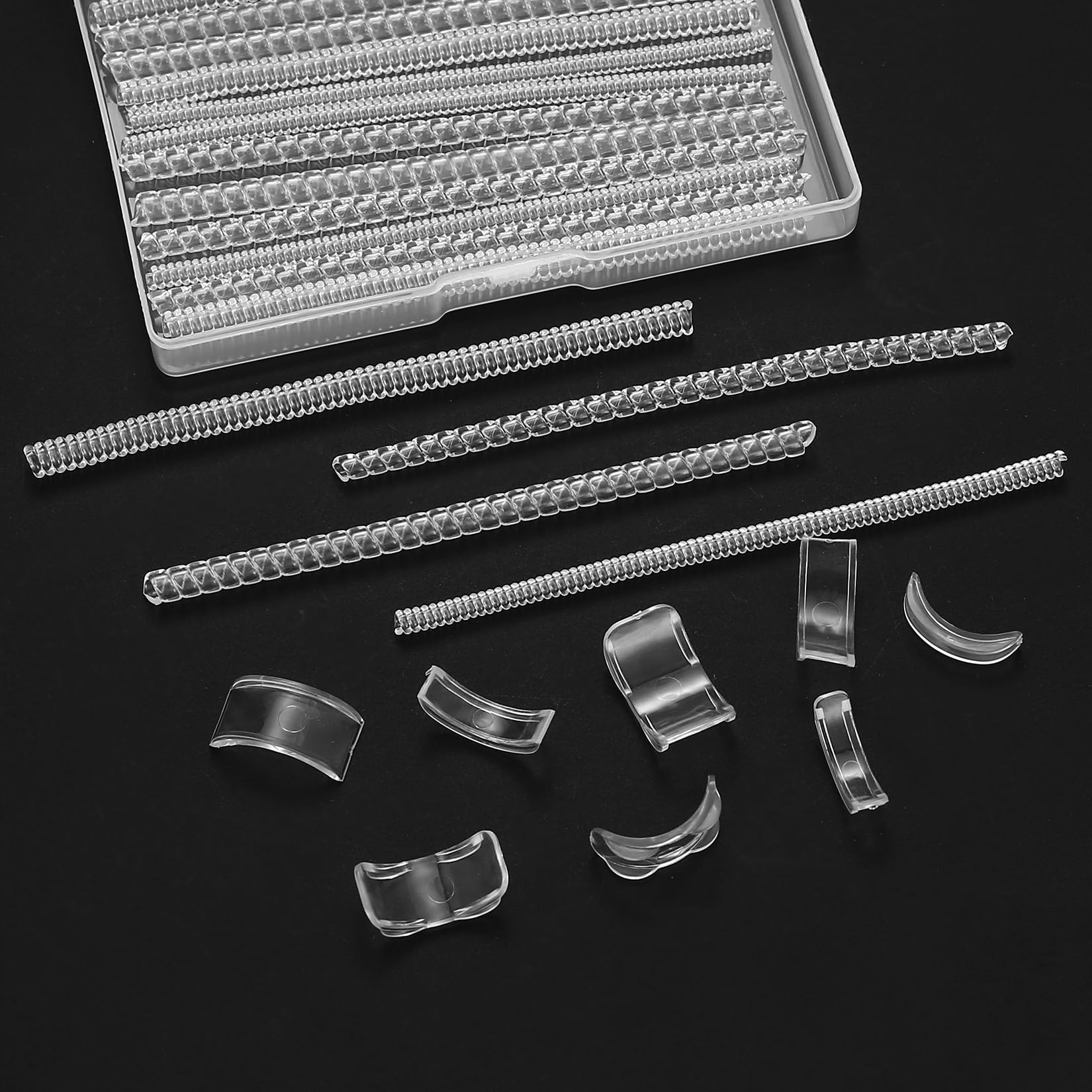 24 Pièces Réducteur Invisible Silicone pour Anneau - Sizer Adjuster de 4 Tailles - Homme et Femme