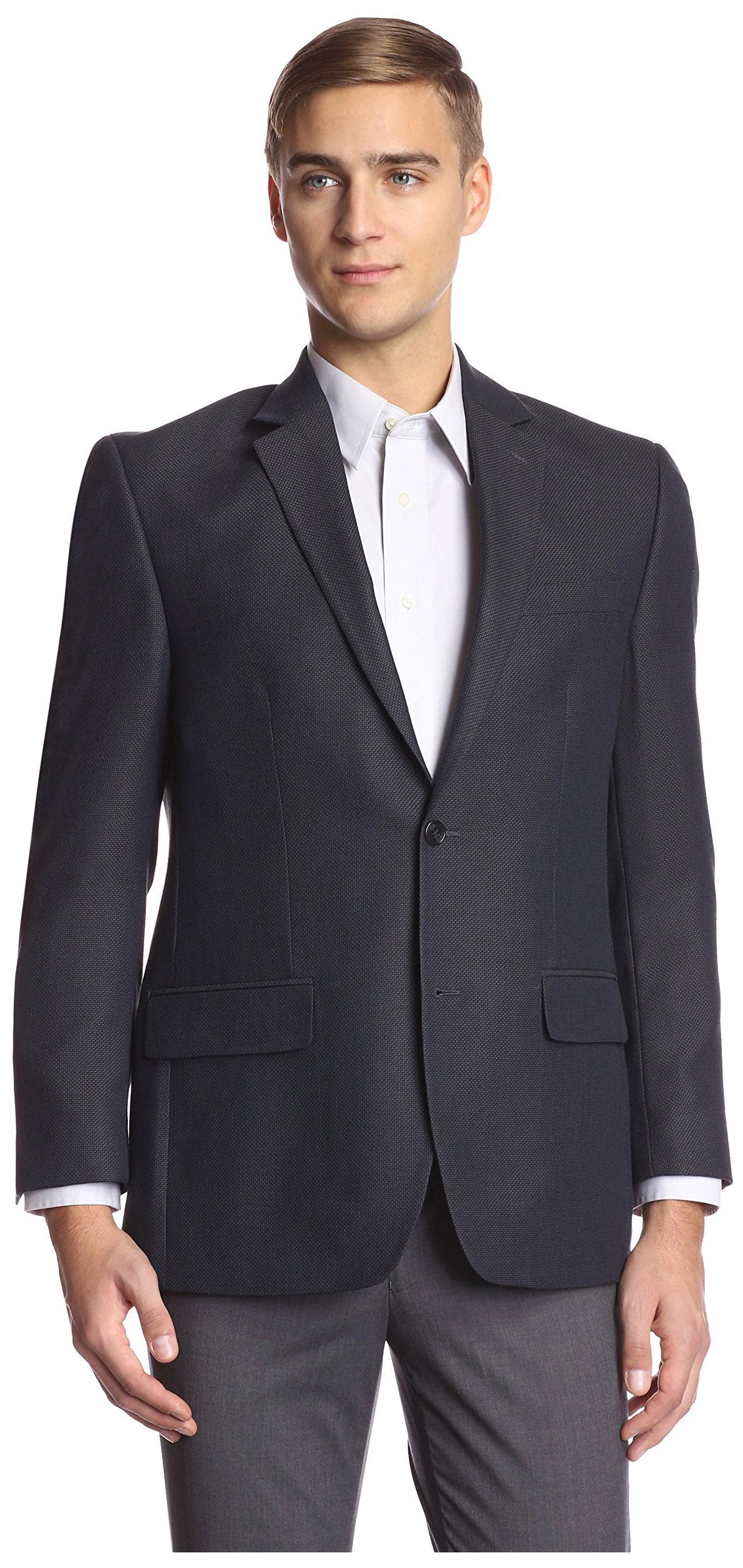 Andrew Fezza Men's 2 Button Tic Sportcoat