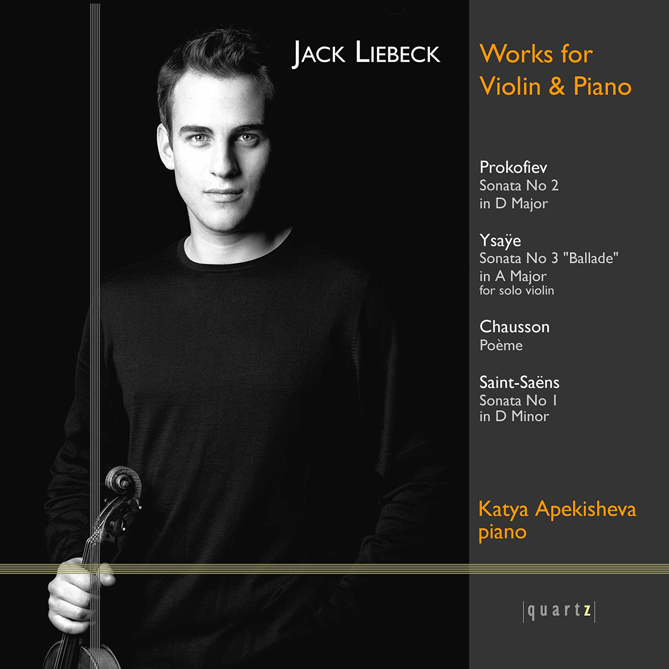 WORKS FOR VIOLIN & PIANO