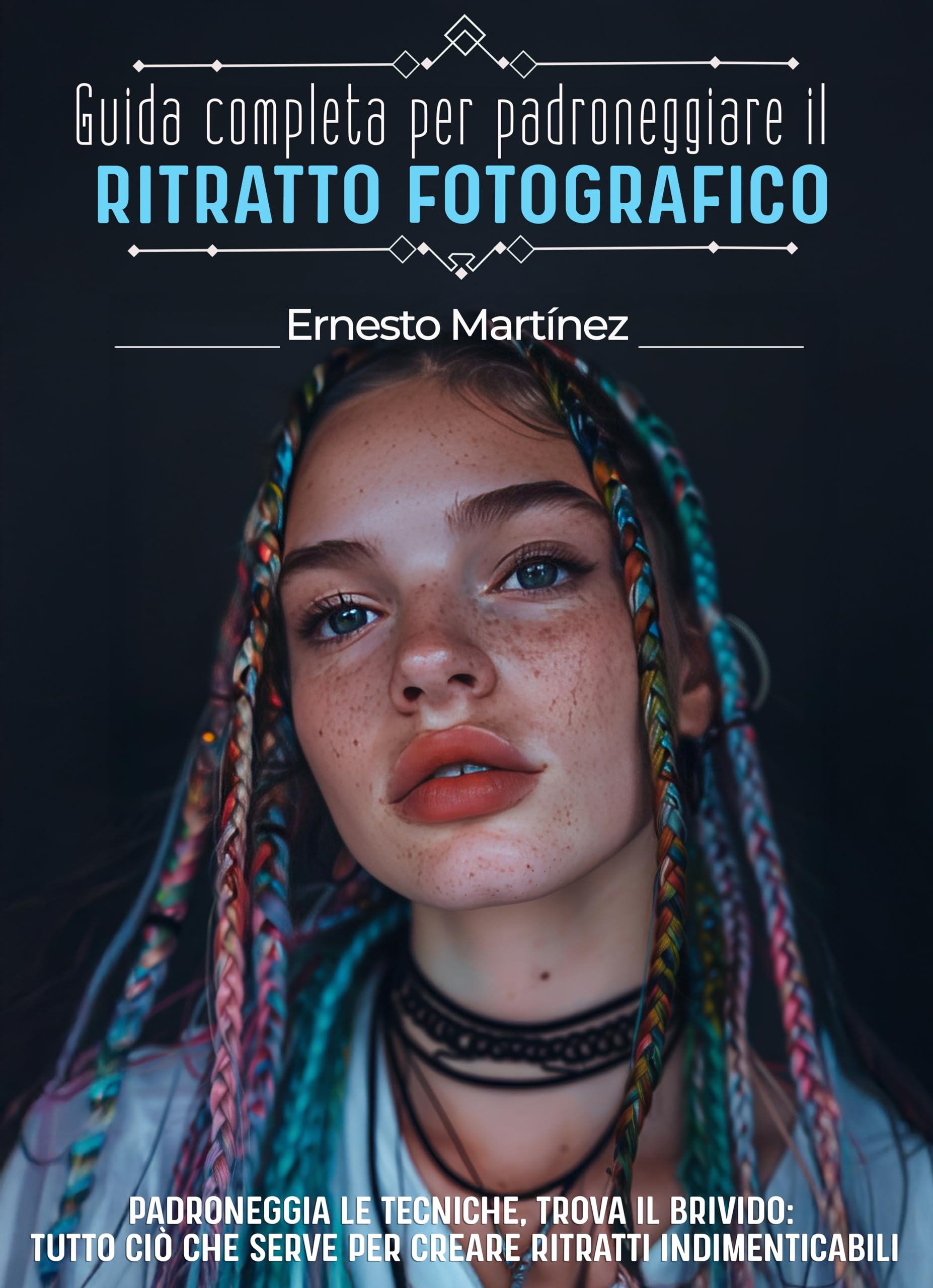Portrait photographique livre italien pour créer des images de studio inoubliables