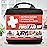 M2 BASICS Premium 300-Piece Emergency First Aid Kit (40 Unique Items) for Home, Car, Business, Travel & Outdoors - Durable Carry Bag, Medical Supplies for Camping & Sports