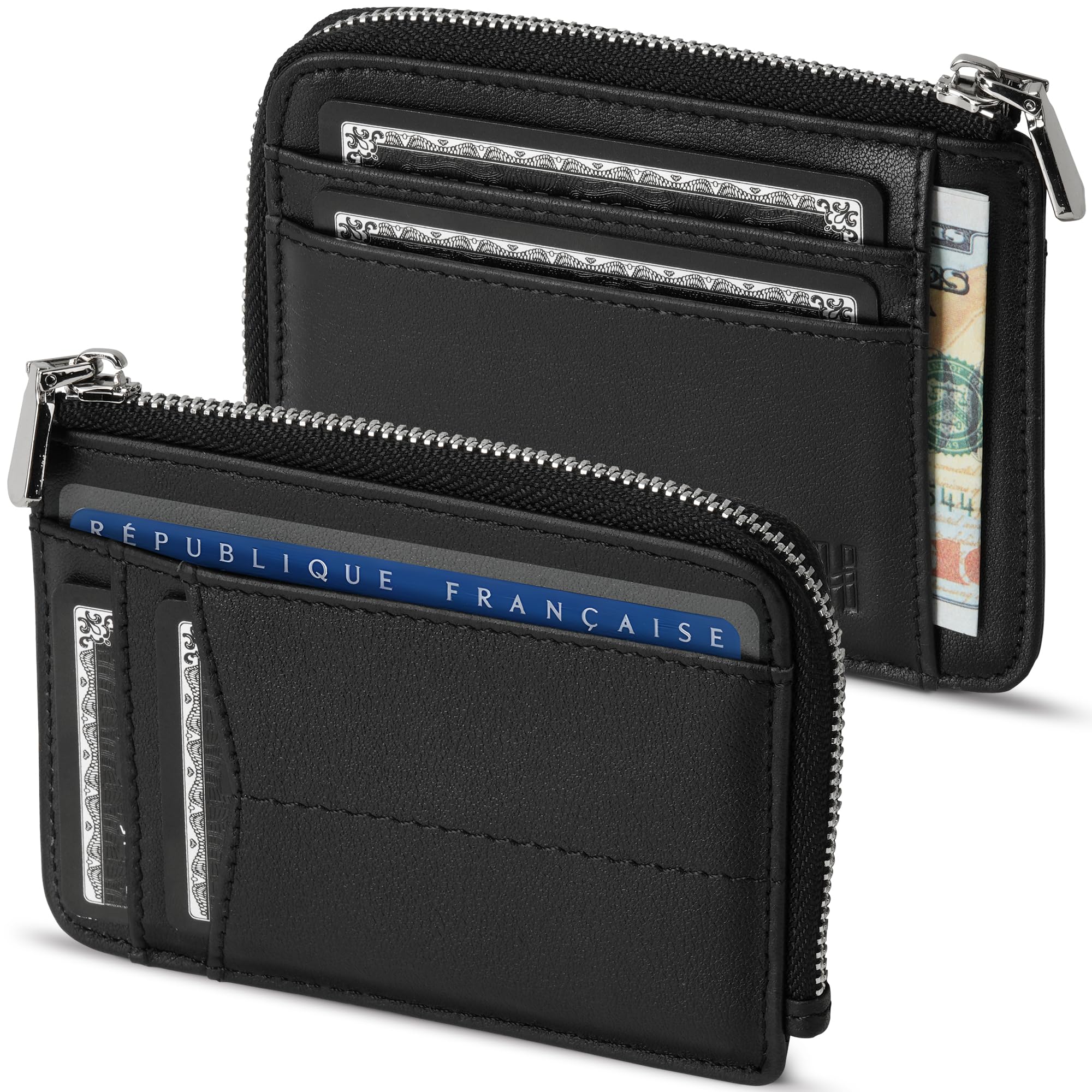 Tarjetero Hombre Pequeño Tarjetero Para Tarjetas De Cru00e9dito