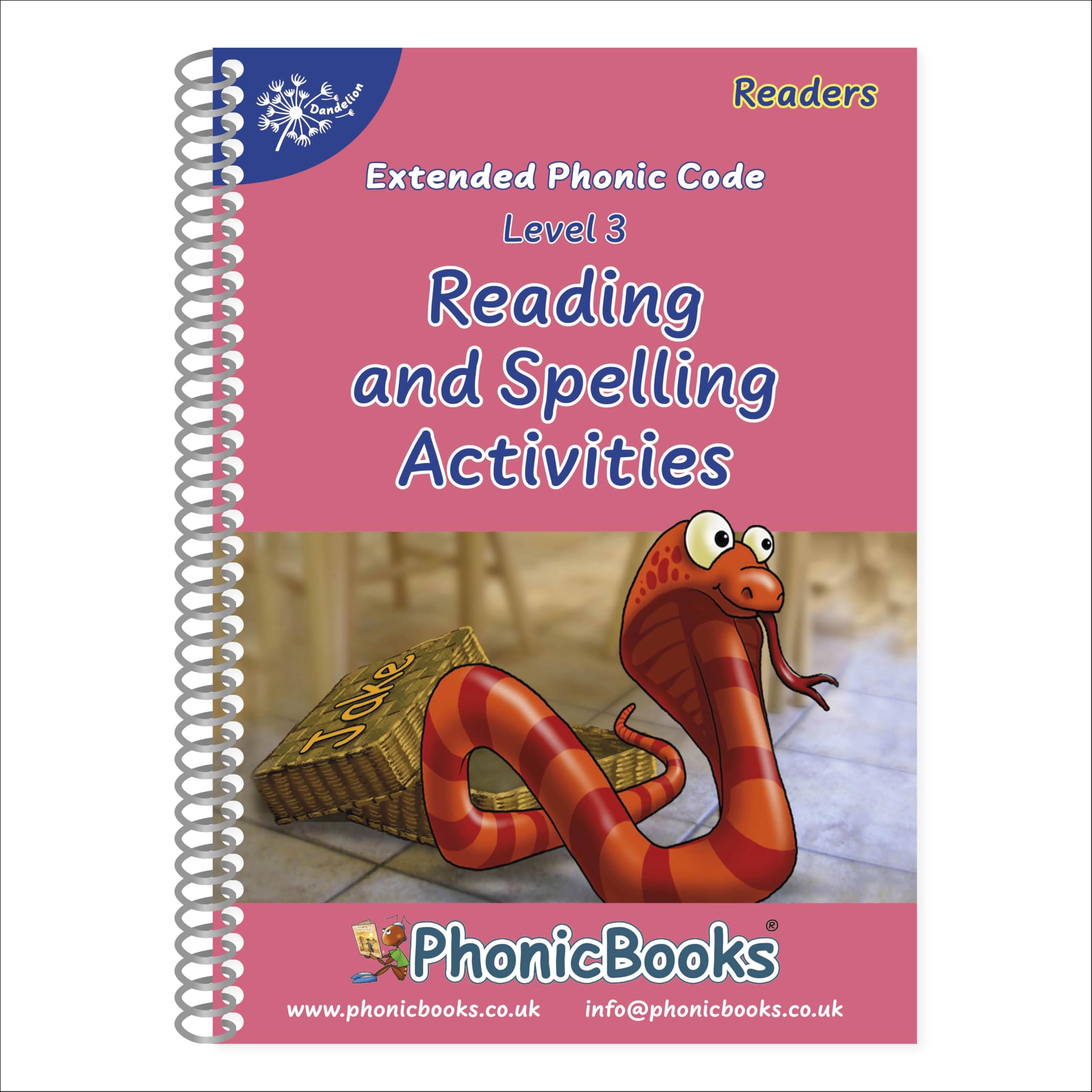 Phonic Books Dandelion Readers Reading and  by Phonic Books SPIRAL-BOUND