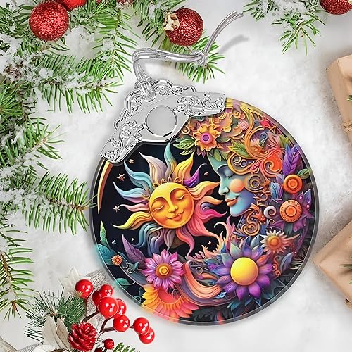 Miniatura 107 de Alchemy - Adorno de vitral, adorno de Navidad, decoración de Navidad para árbol, ideas de regalos de vacaciones, intercambio de regalos