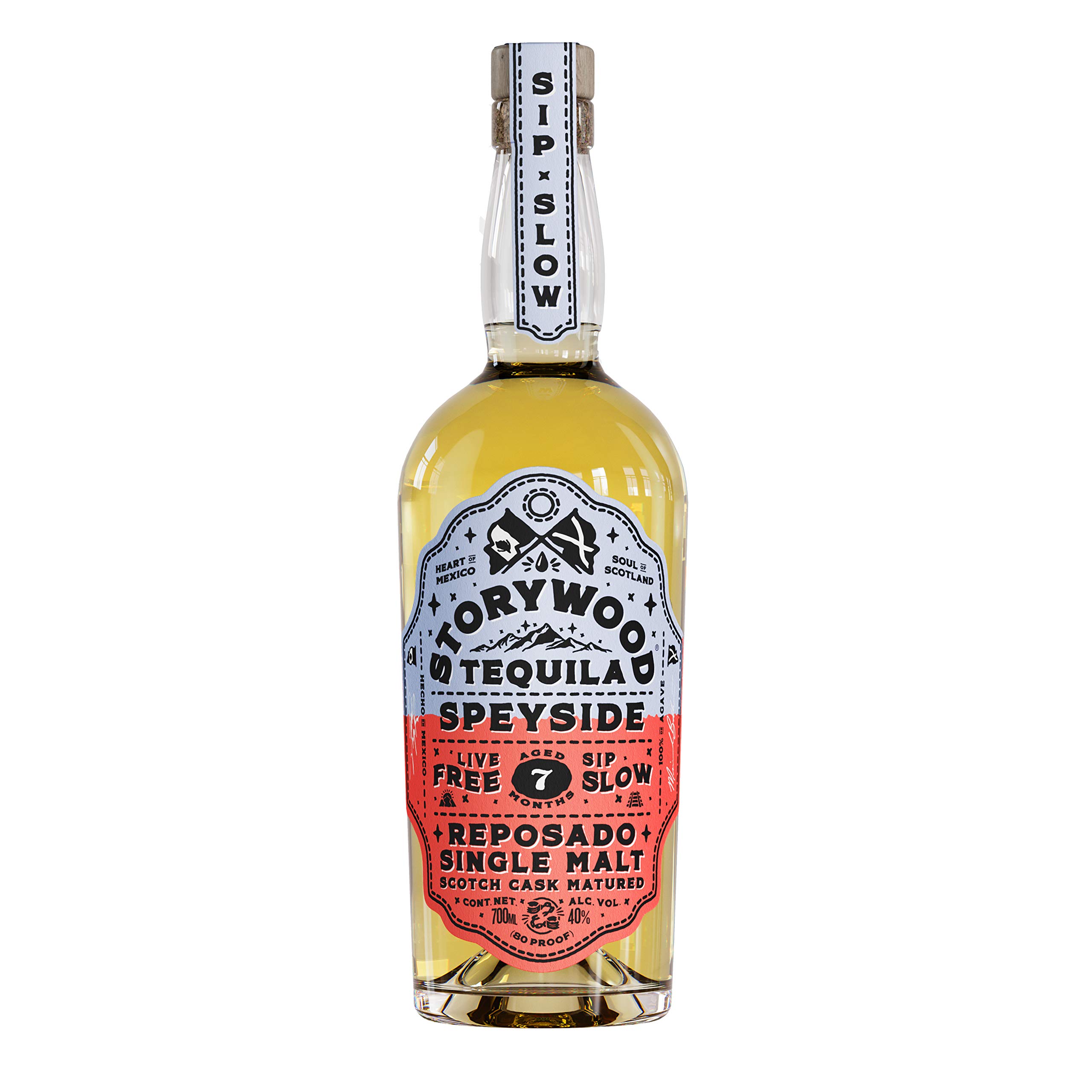 Storywood Tequila | 70cl | 40% ABV | Award Winning | Single Malt | Barrel Aged | Reposado Tequila |