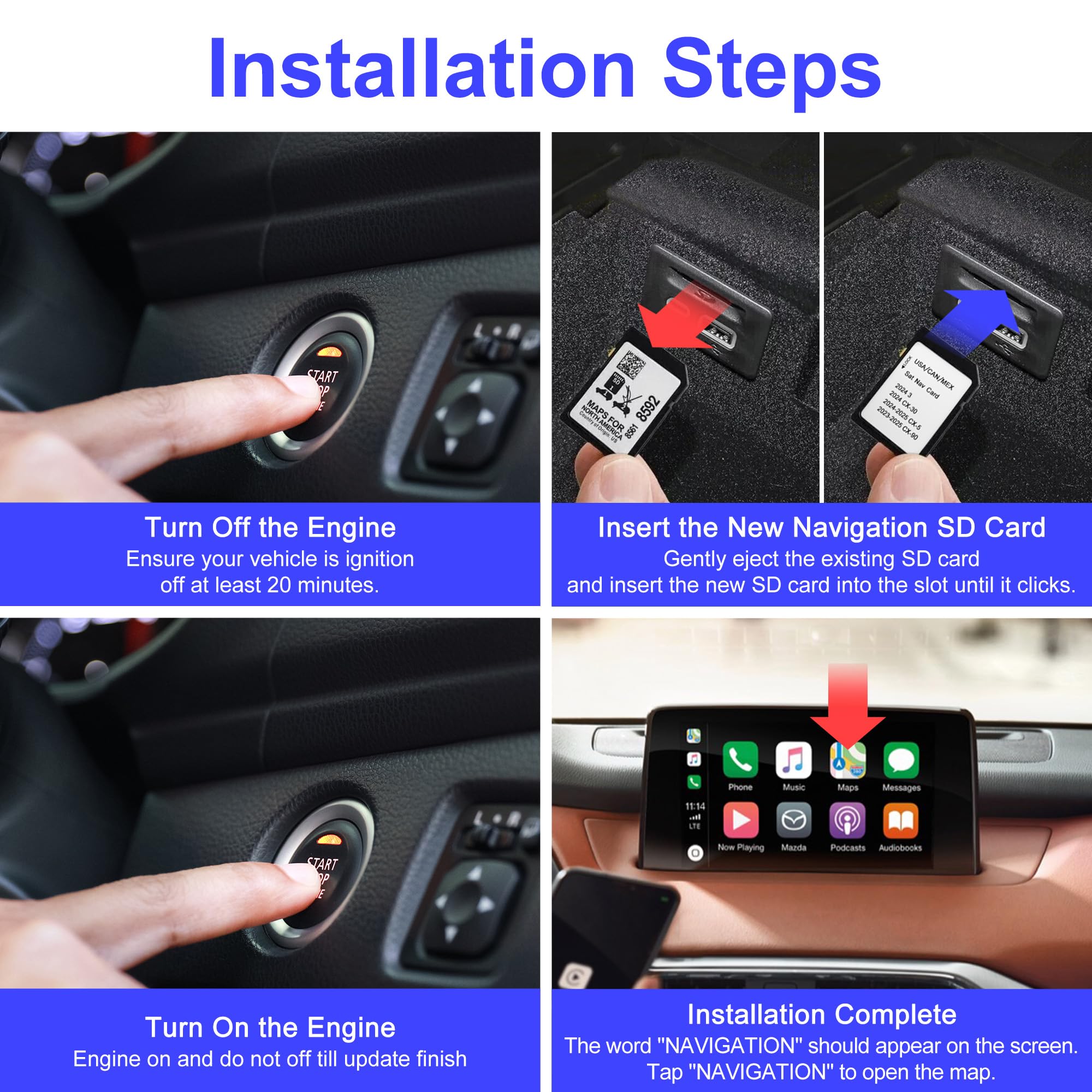 Amazon.com: 2026 Latest Navigation SD Card for Mazda CX-5