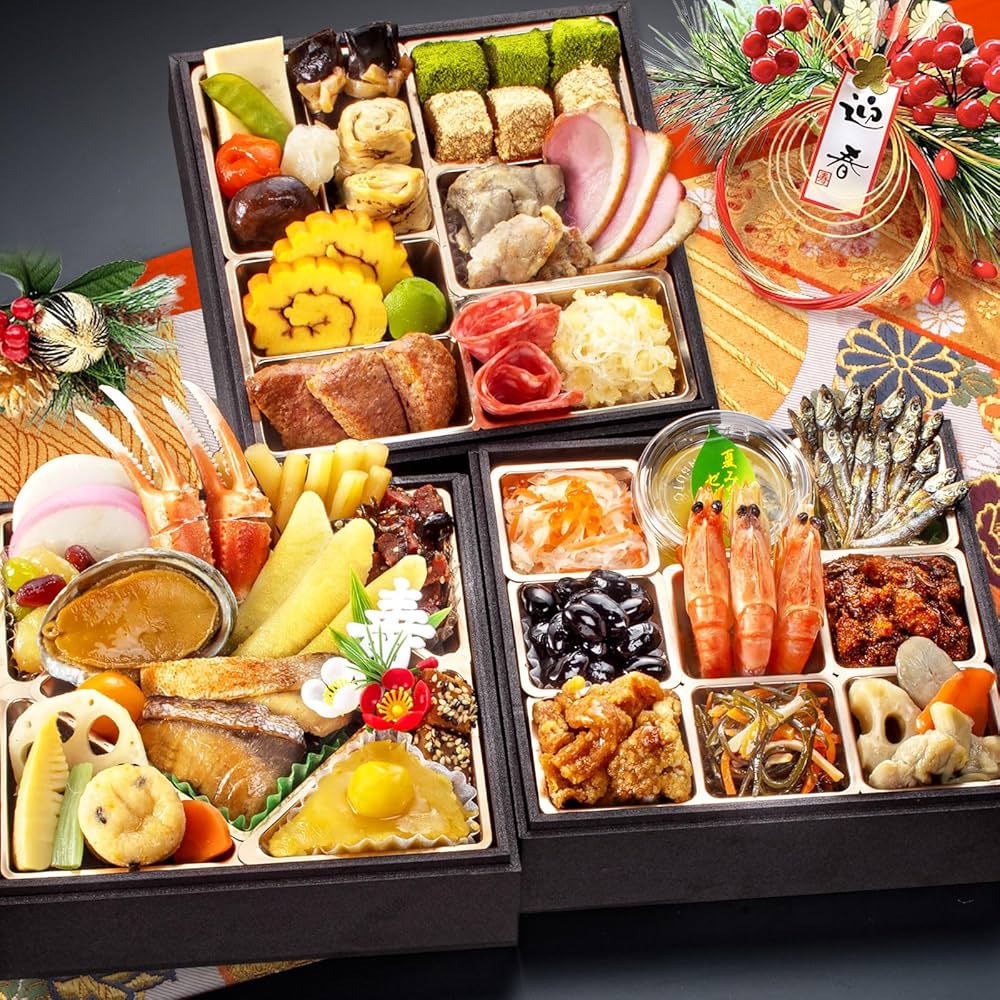 Amazon.co.jp: 快適生活 京都「閼伽井」監修・豪華三段重 「和洋