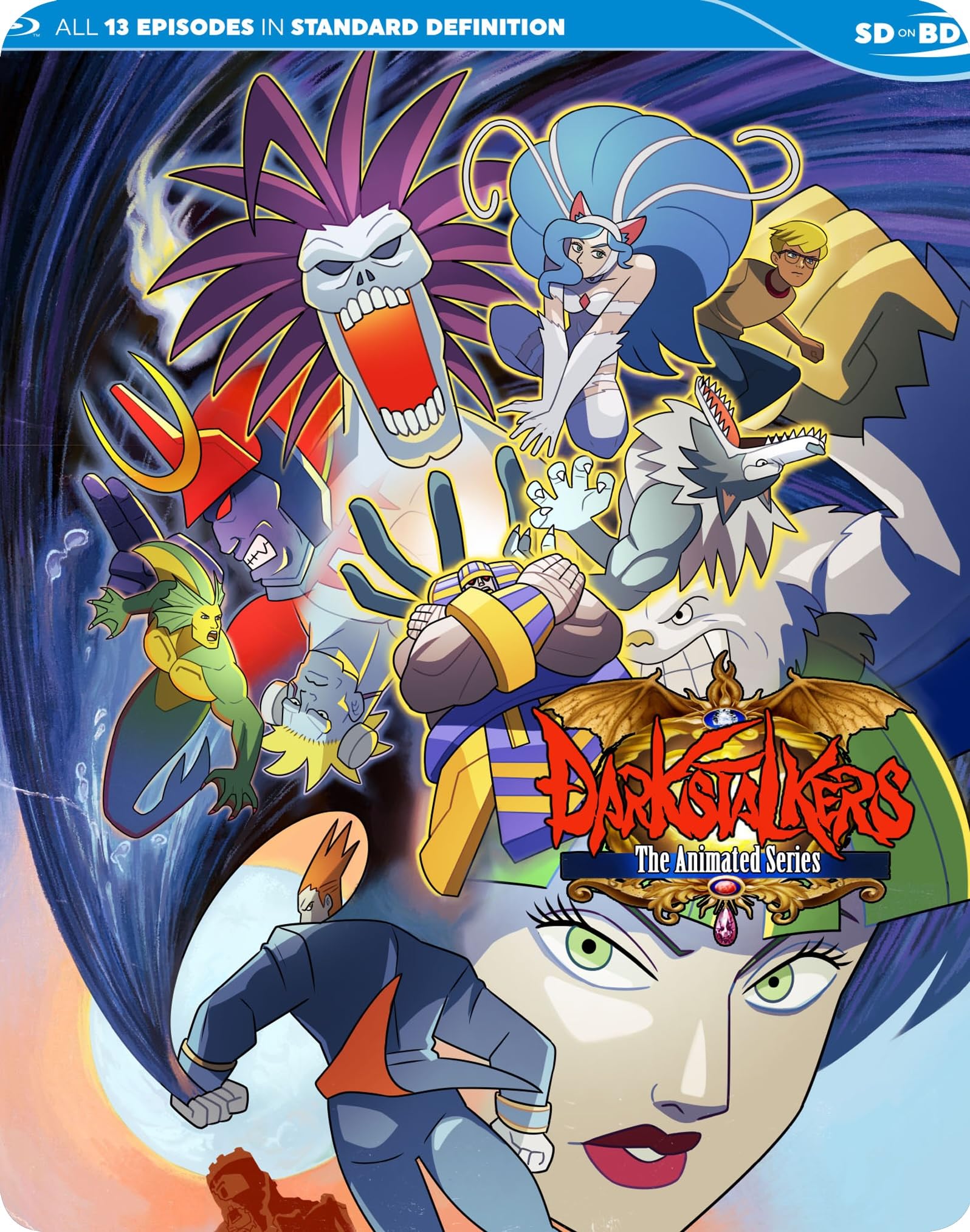 Darkstalkers Animated TV Series SDBD [Blu-ray] | Amazon.com.br