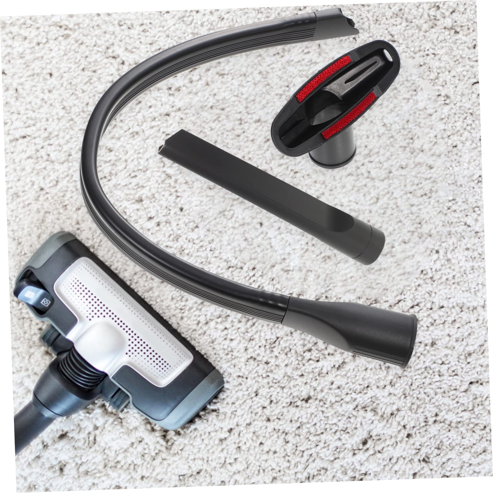 MAGICLULU 2 Sätze Staubsauger Zubehörset Teiliges Düsenset für Effektive Ritzen und Ecken Staubbürste und Adapter Geeignet für Enge Räume und Möbel
