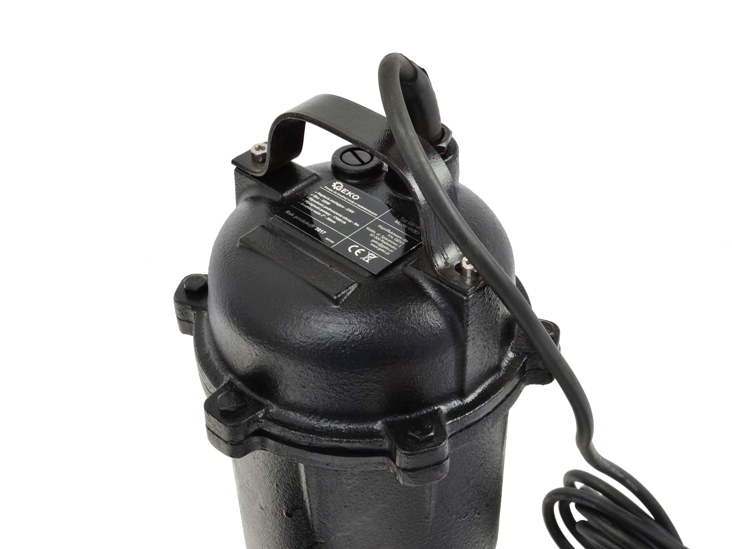 Pompa Sommersa Acque Sporche BSD - Trituratore Incorporato, 550W, 17000L/h - Foto 9