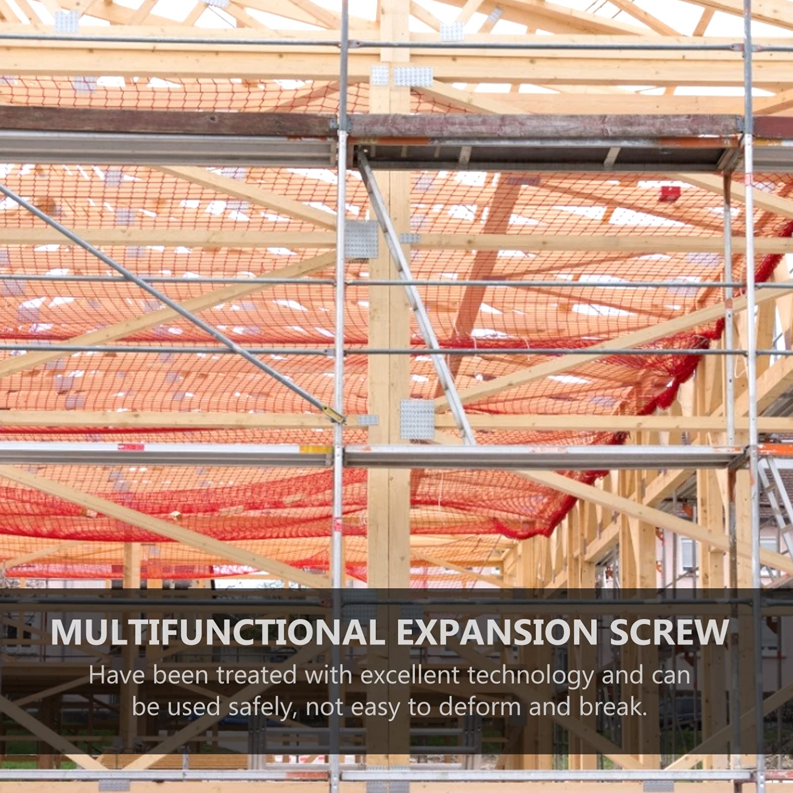 0.5 in. dia. x 8 in. Steel Hook Head Anchor Bolts - Pack of 50