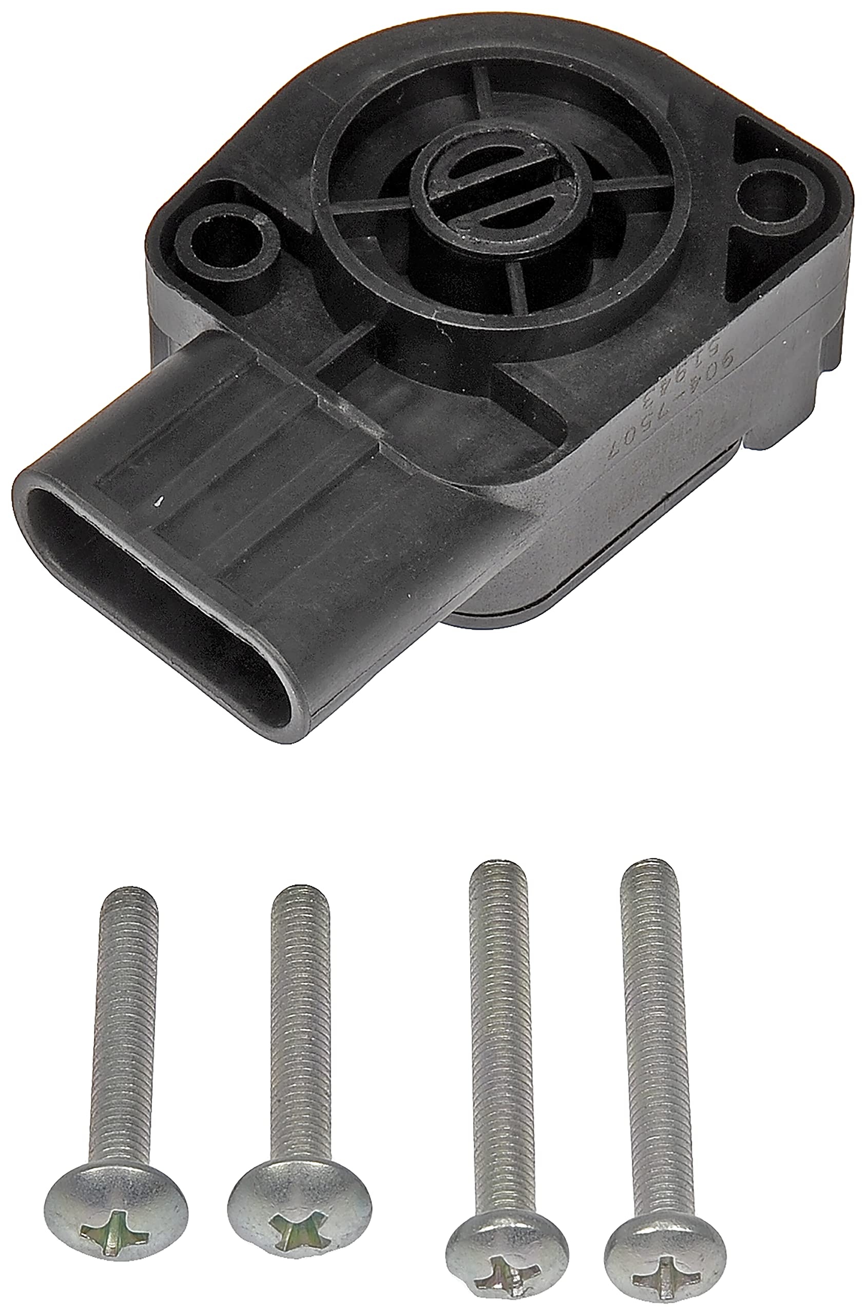 Dorman 904-7507 Throttle Position Sensor Compatible with Select IC Corporation / International Models - DORMAN Throttle Position Sensor - Black - Dorman Throttle Position Sensor (TPS) 904-7507 - TPS - Accelerator Pedal Sensor - Throttle Potentiometer - This throttle position sensor is designed to match the fit and function of the original sensor on specified vehicles, and is engineered for durability and reliable performance. - IC Corporation 2003-02, International 2004-97