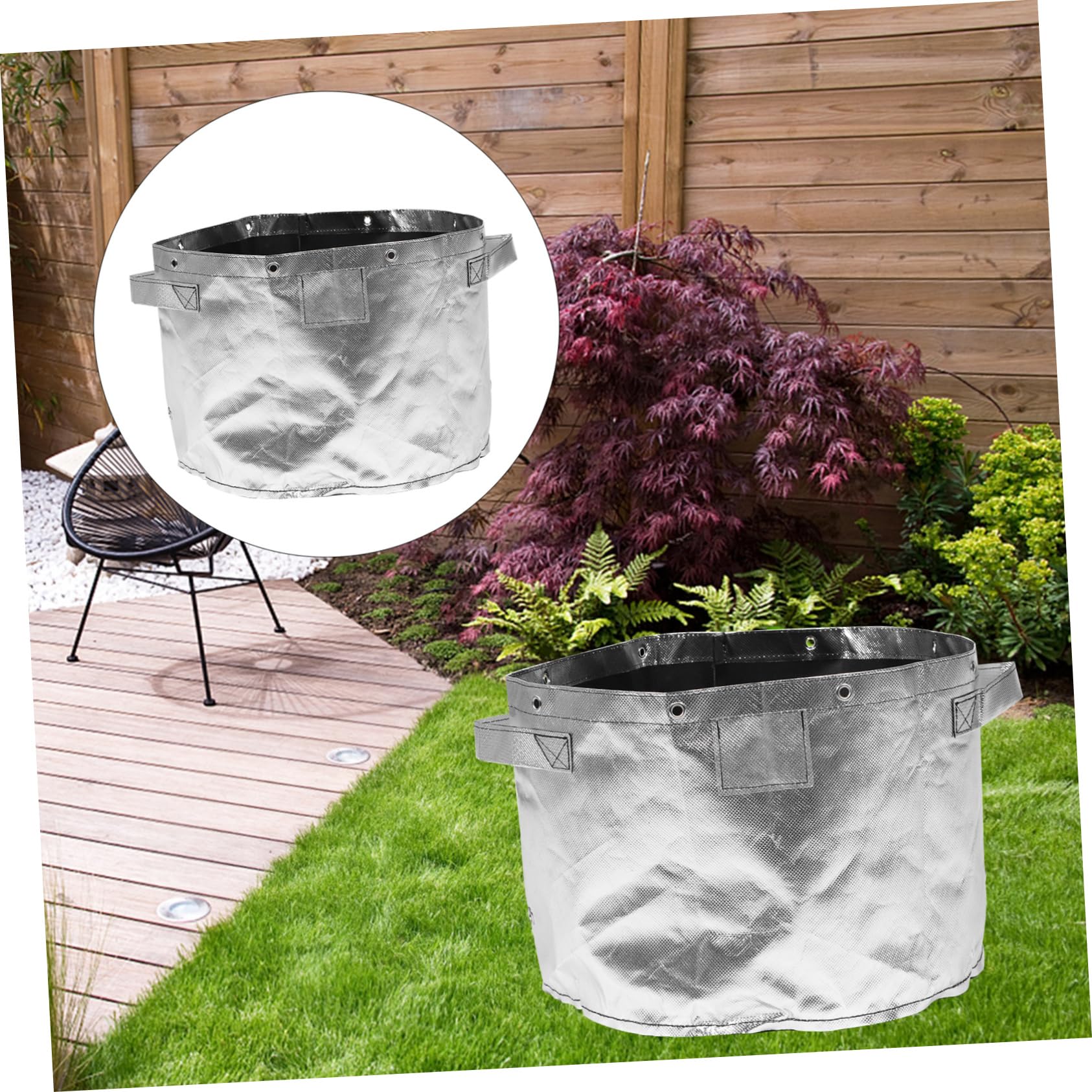 BESPORTBLE Portable Fallen Leaves Bag for Garden Waste Storage Heavy Duty Leaf Collection Holder Yard Waste Bag