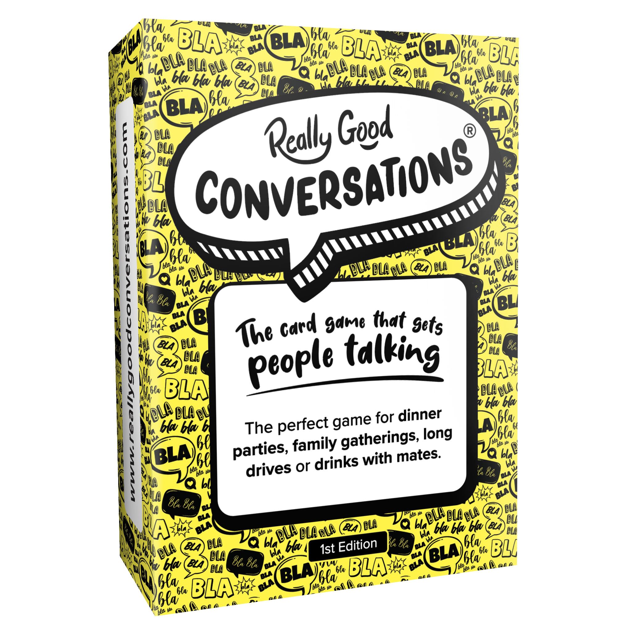 UK Made Conversation Cards Game, Original Conversation Starters, Thought Provoking Questions for Family and Friends, Party Games