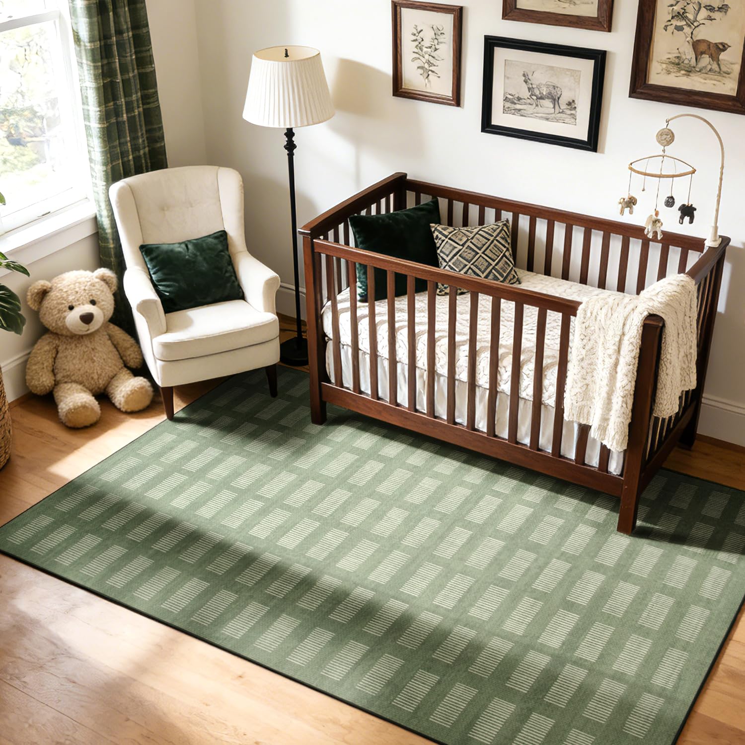 BGASZ Washable Area Rug 5x7