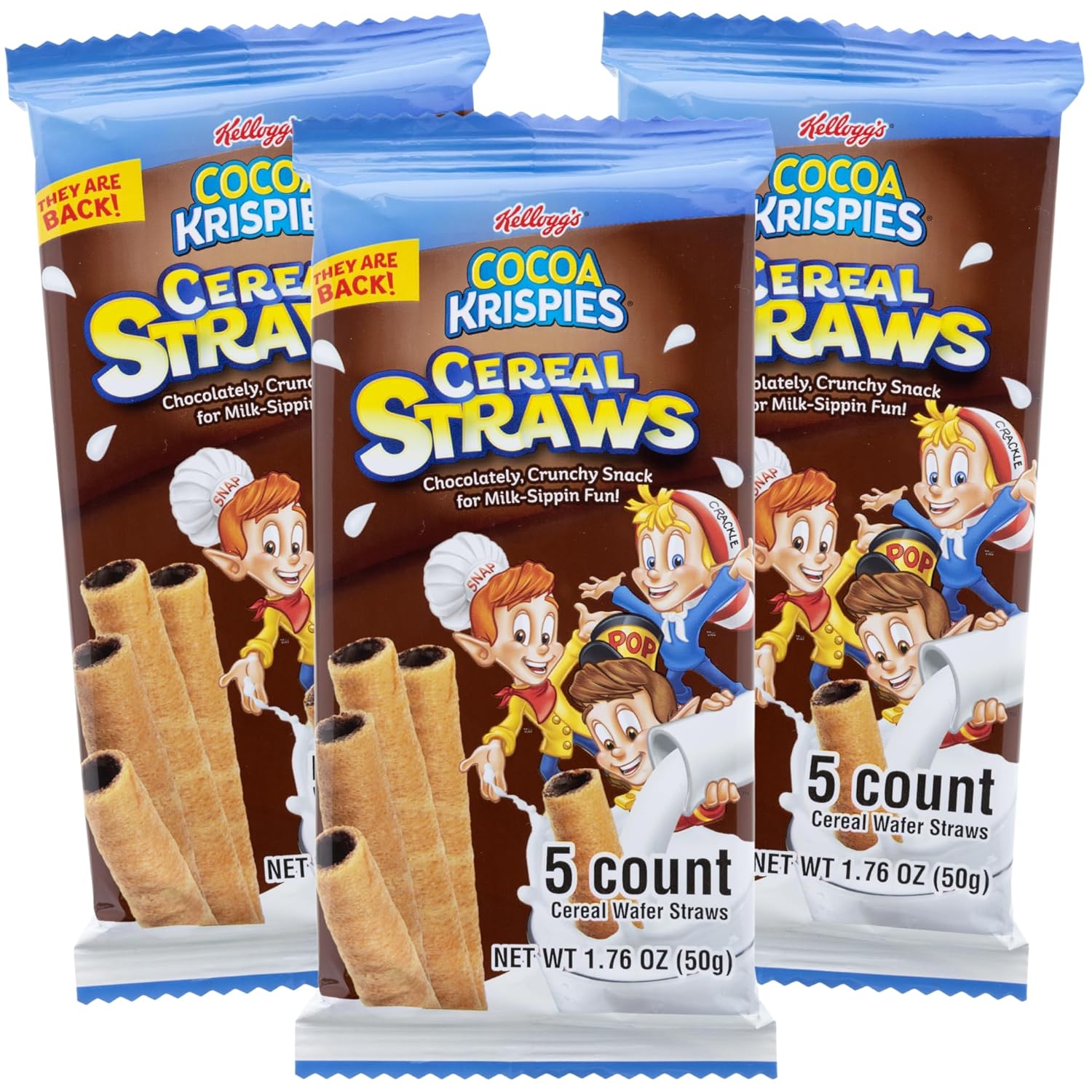 2023 Kellogg’s Cocoa Krispies Cereal Straws, Birthday Party