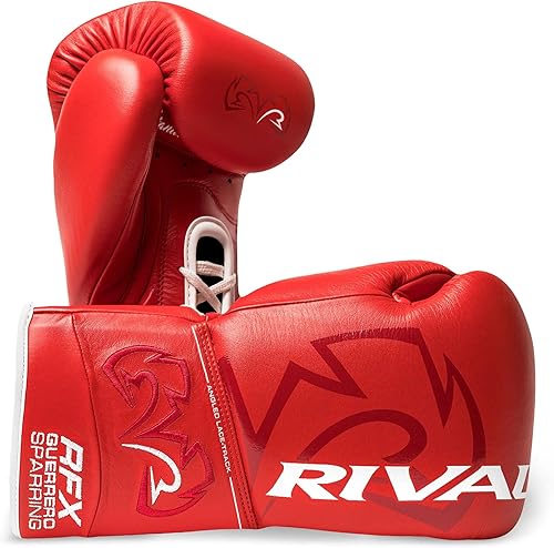 Miniatura 4 de RIVAL Boxing RFX-Guerrero SF-H - Guantes de boxeo con cordones para sparring, acolchados con crin de caballo, laminados con espuma de baja densidad