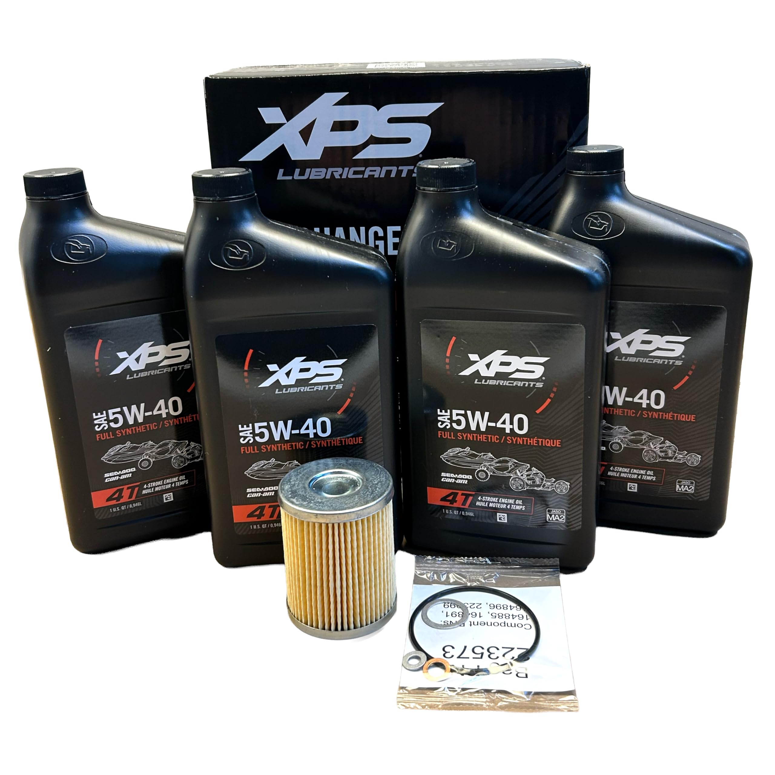 Amazon.com: Can Am Defender HD11 Oil Change 5w40 Kit Rotax 900/999
