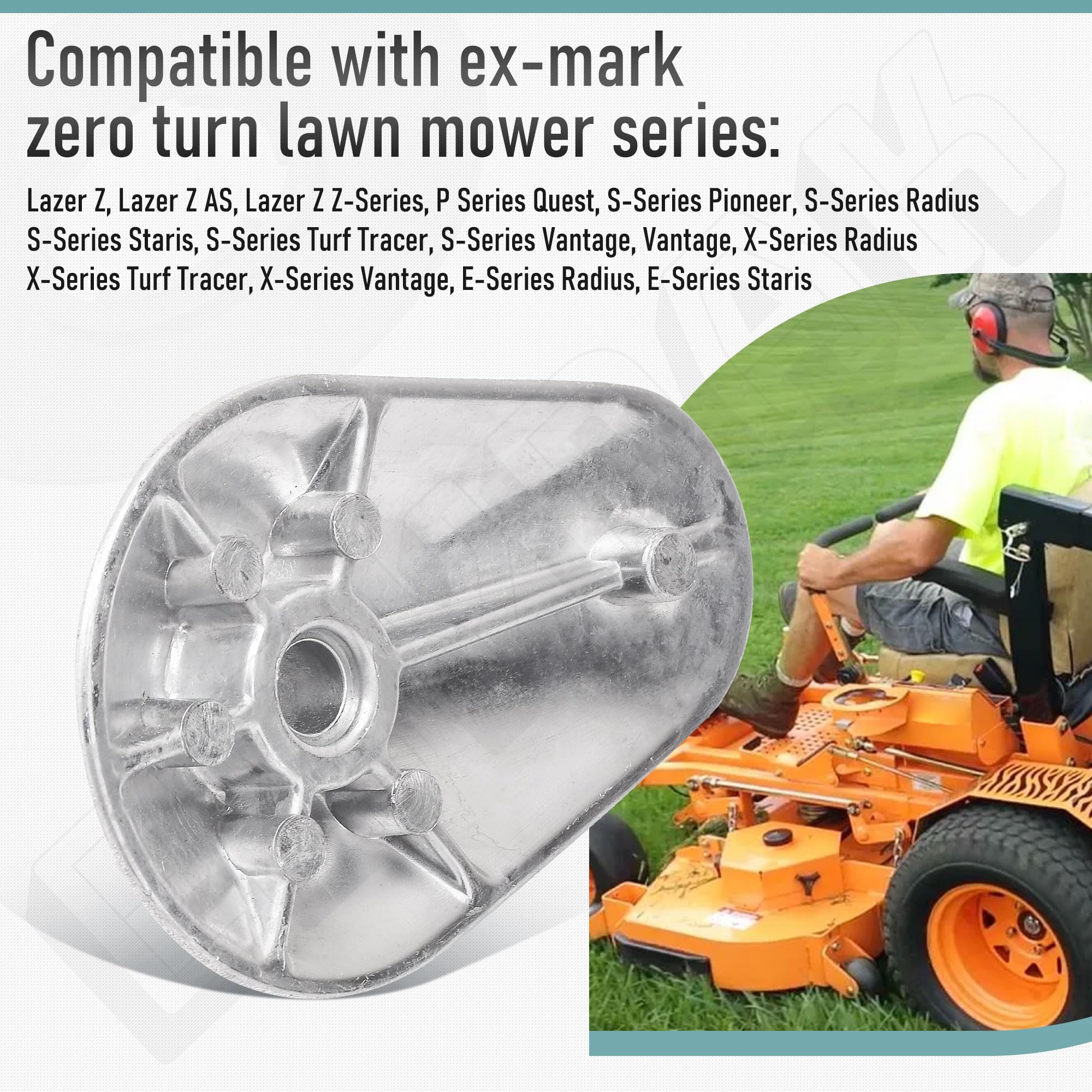 Amazon.com : EZYPAK 109-2872 Pulley Spacer Compatible with