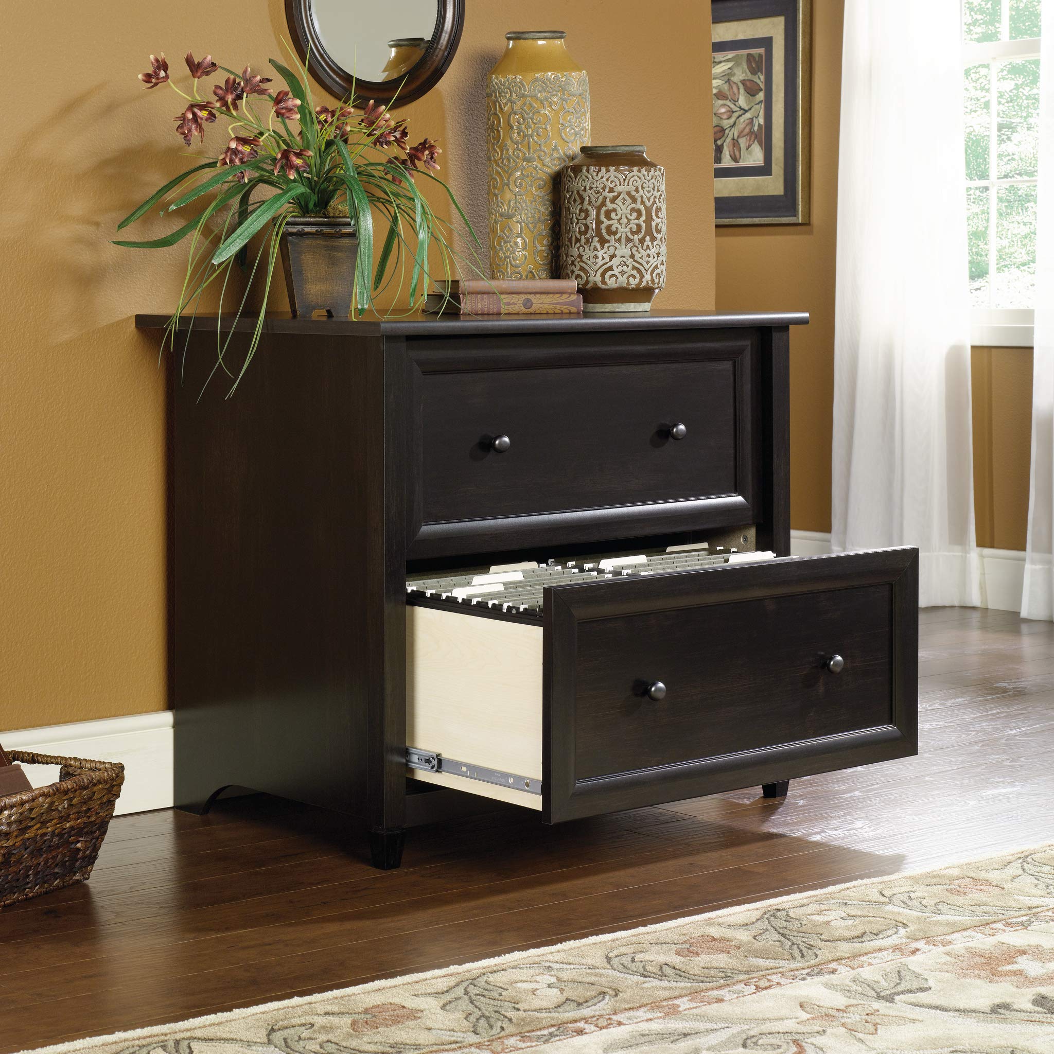 Snapklik.com : Sauder Edge Water 2 Drawer Lateral Filing Cabinet