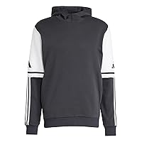 adidas Uomo SQUADRA25 Sweat Hoody, Black/White