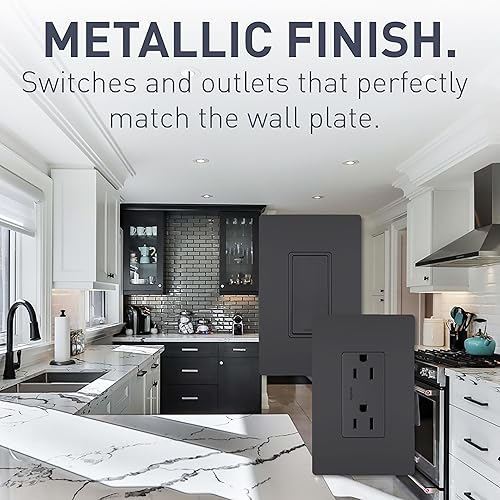 Miniatura 5 de Pass & Seymour RWP26WCC10 - Plato de pared, plástico, 0.04 onzas (1 gramo), color blanco, RWP262GCC6