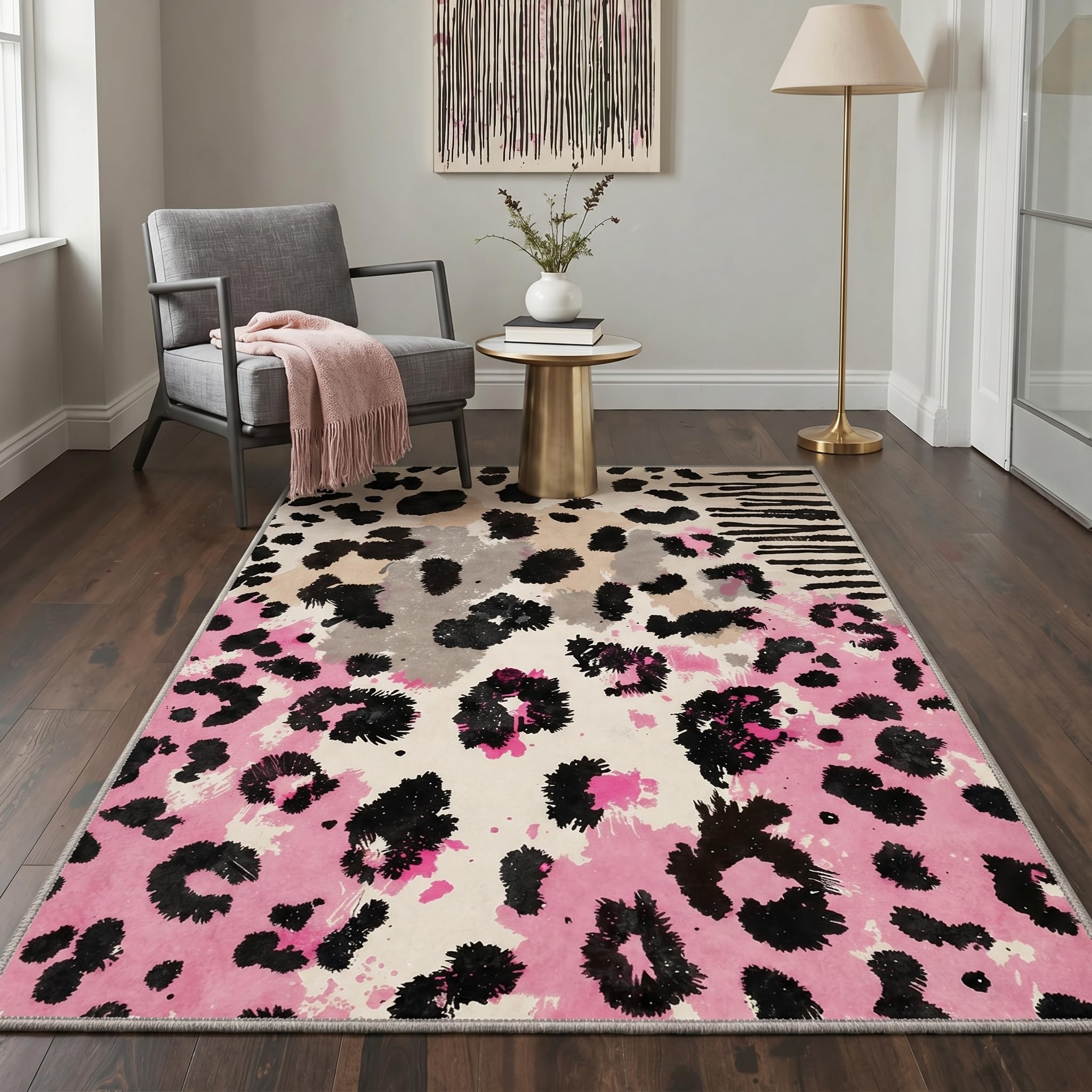 BEIMO Washable Rug Nature Bionic Onyx 120x170cm Living Room