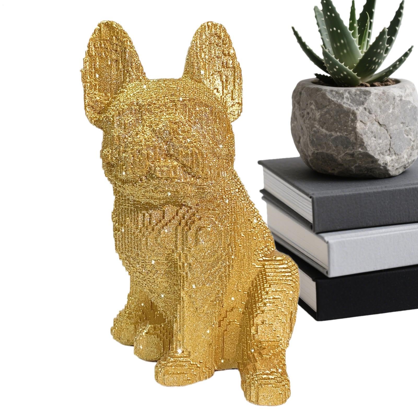 Statue bouledogue français en cadeau idéal pour crémaillère et anniversaire