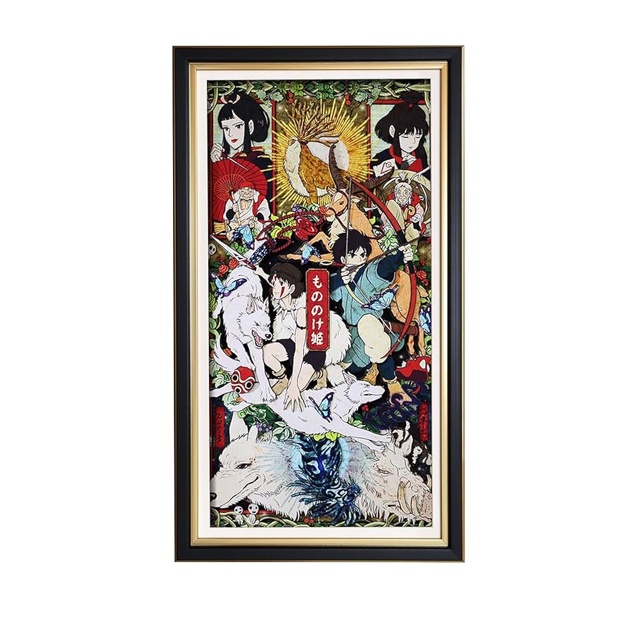 絵画　壁画　飾り絵 Amazon.co.jp: 絵画 インテリア すずらん 花束 「巡る幸せを花束