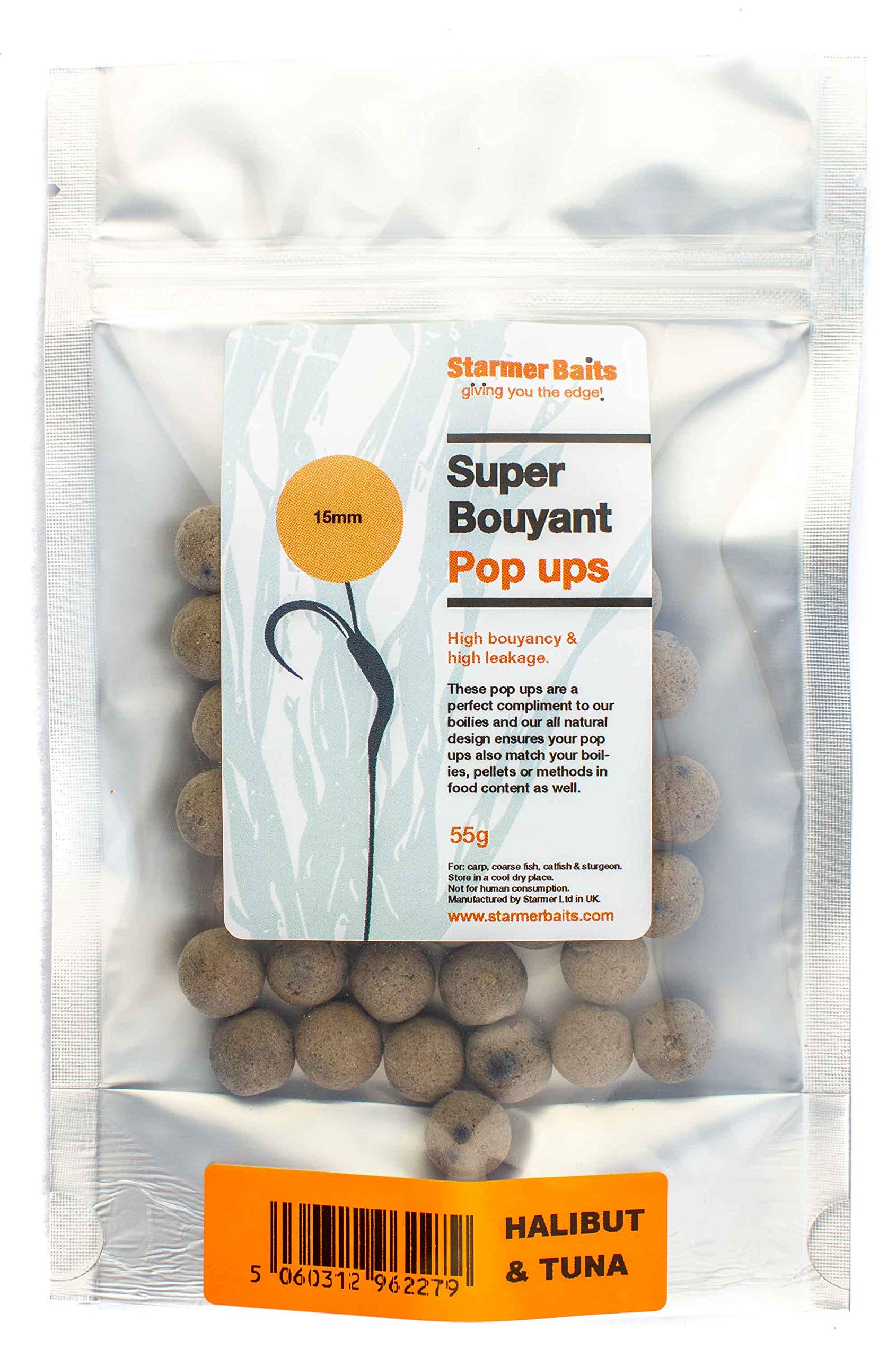 starmerbaits pop-ups/HALIBUT & TUNA / 15mm / 75g โ image 1